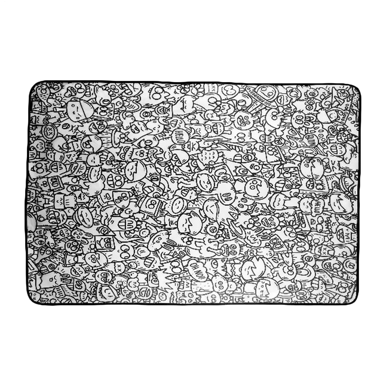 Coloriage blanket comme jeté de canapé doux pour les fêtes