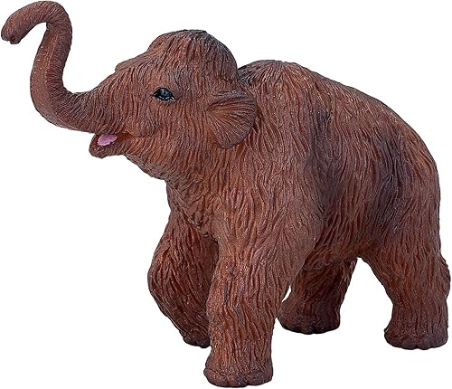 Miniatura 2 de MOJO Figura de juguete pintada a mano de la colección de animales extintos de mamut lanudo realista