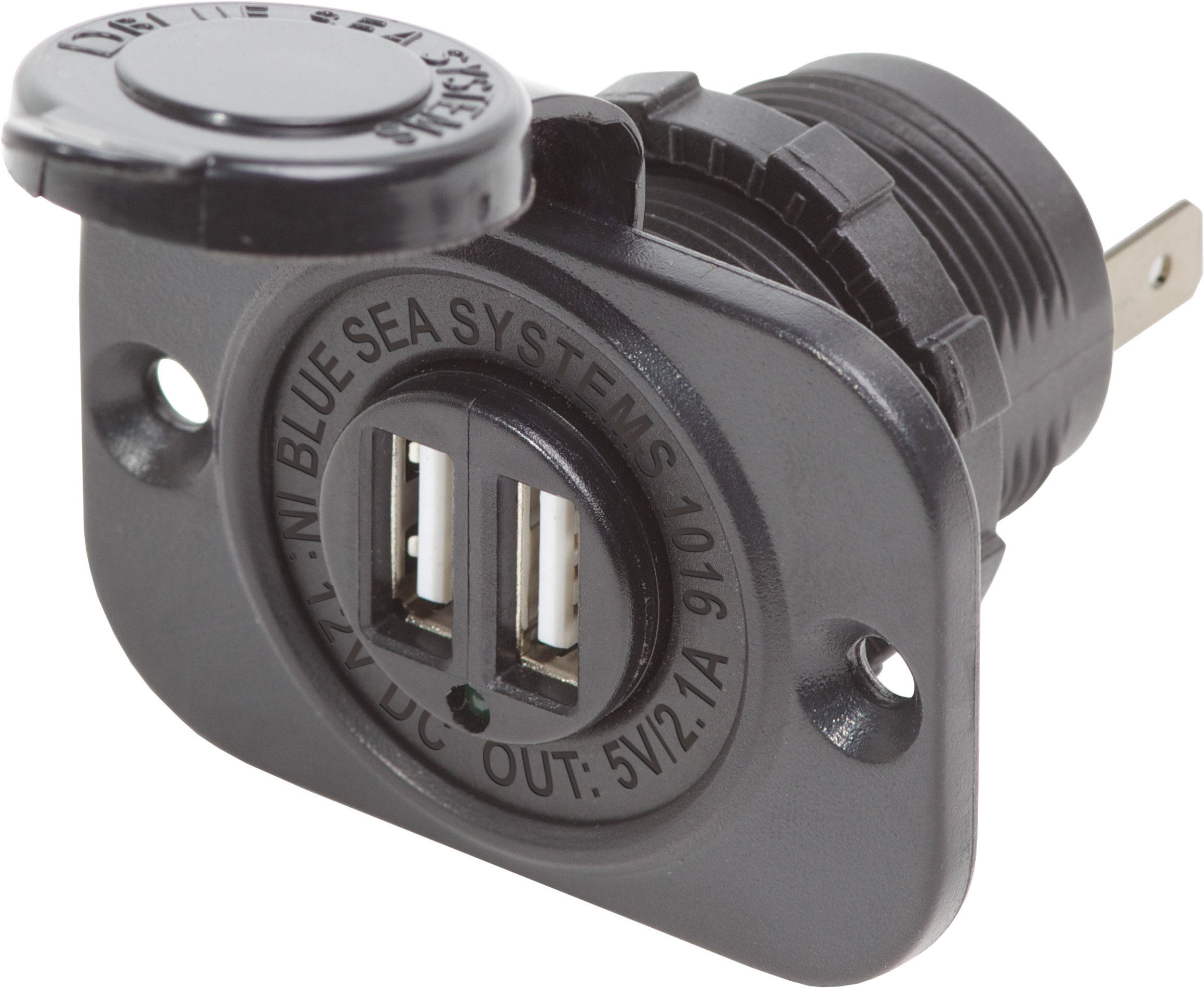 Blue Sea Systems 1016001 12V Dual USB Charger Socket