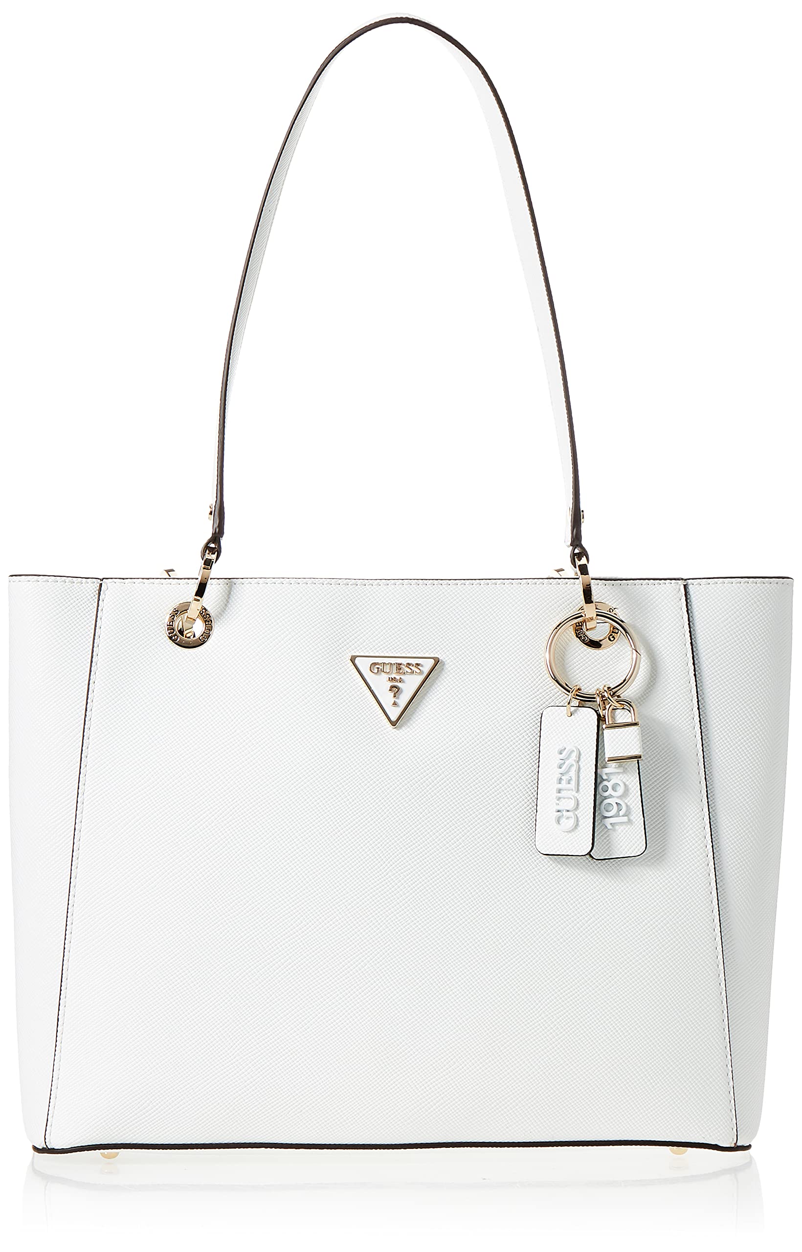 GUESS Noelle Noel Tote, Bag para Mujer, Amarillo, Talla única