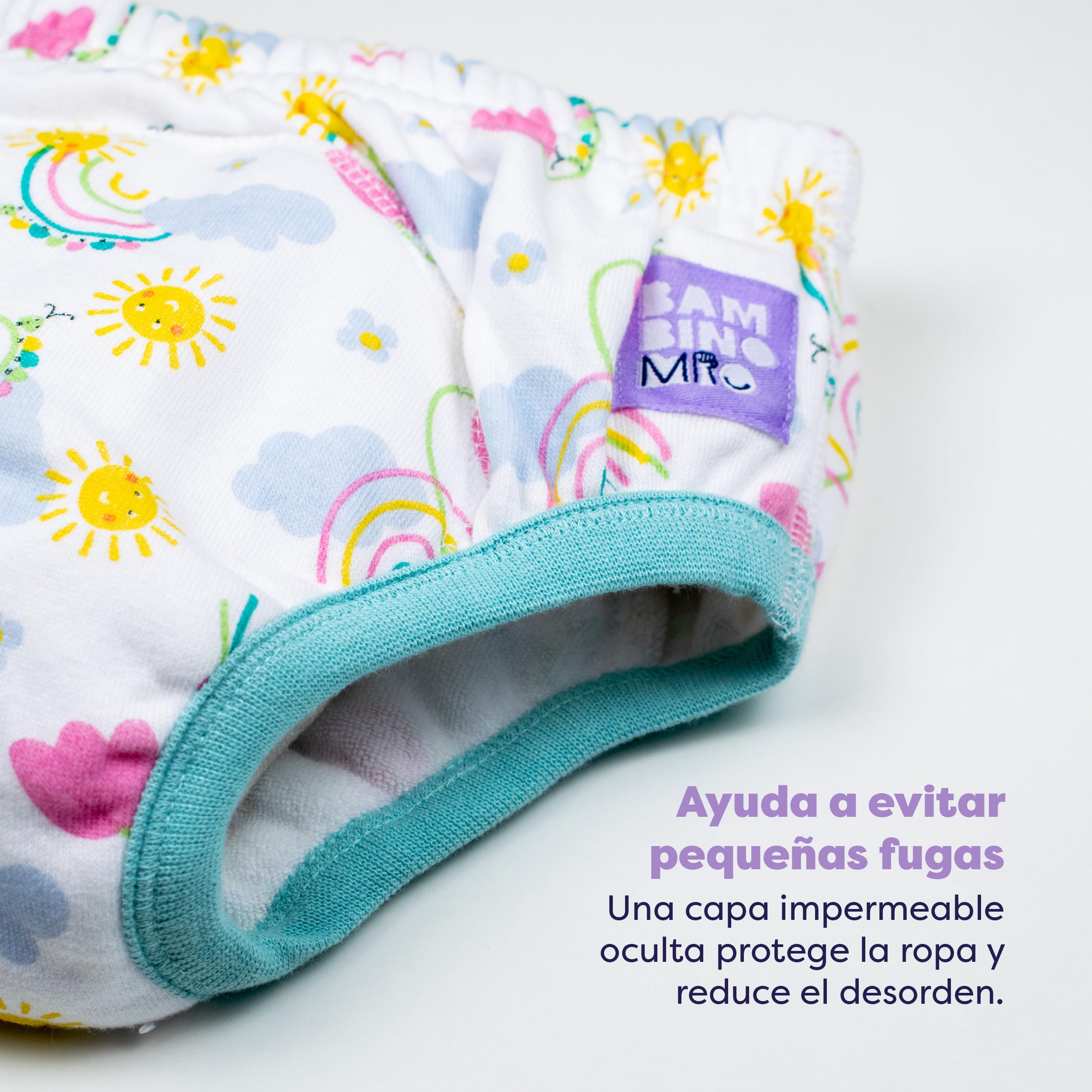 Bambino Mio calzones de entrenamiento reutilizables, 3-4 años (Vuela Alto) - ropa interior para dejar el pañal, pantalones papa niños y niñas, niños pequeños — view 22