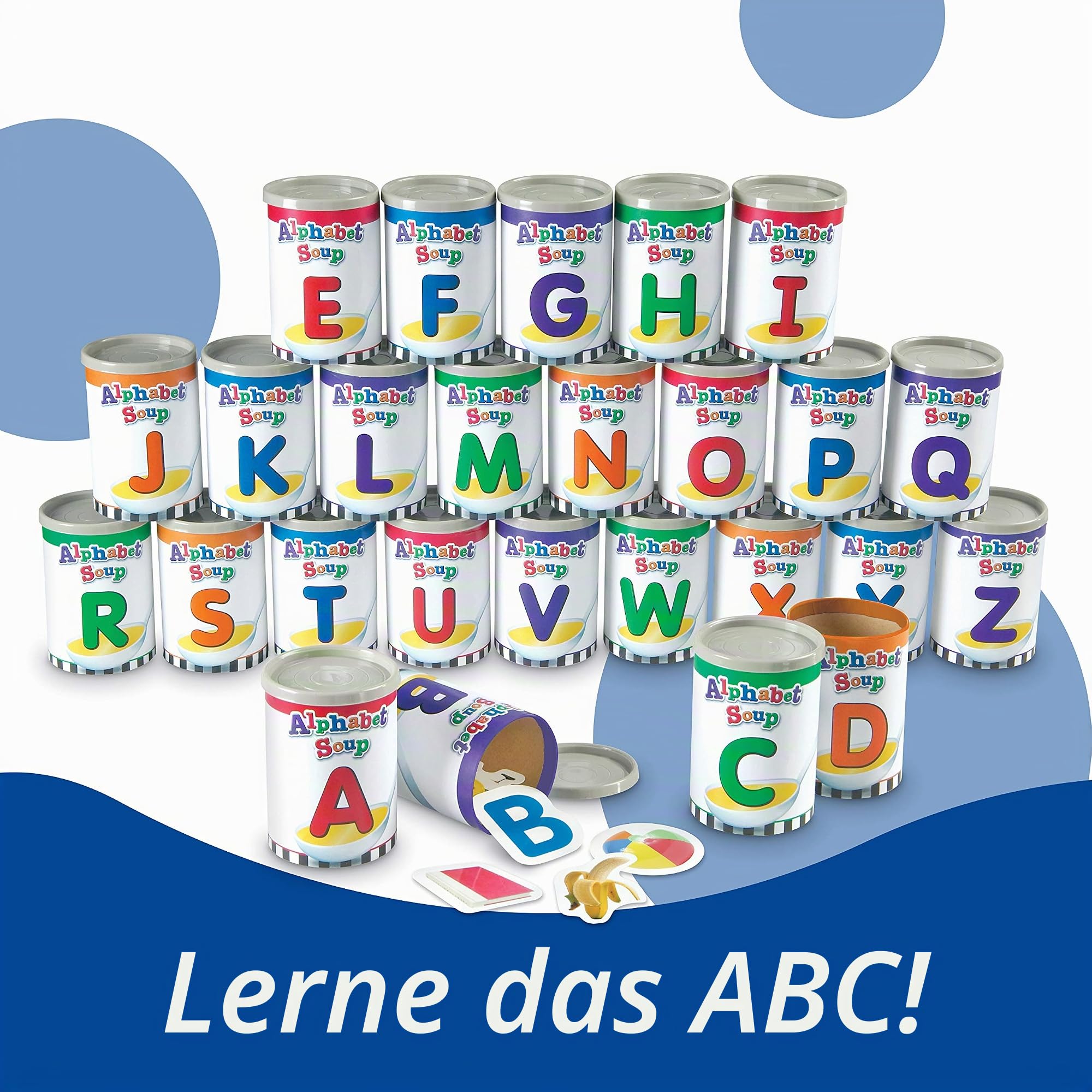 Learning Resources Sortierspiel „Buchstabensuppe“