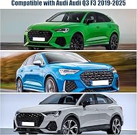 kswiown Audi Q3 F3 napellenző szett 3 részes, összecsukható hővédelem tárolóval 4