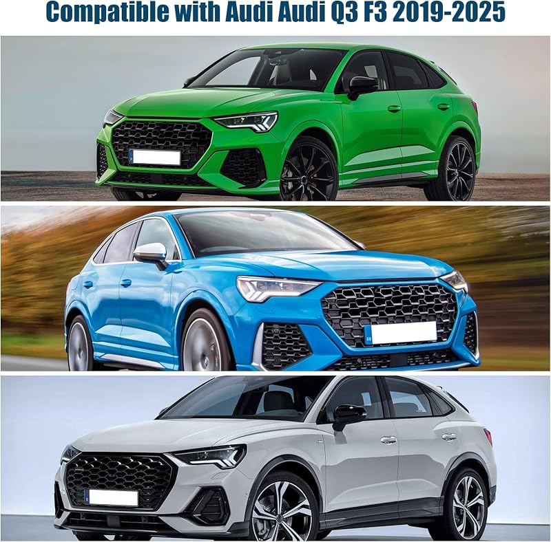 kswiown Audi Q3 F3 napellenző szett 3 részes, összecsukható hővédelem tárolóval