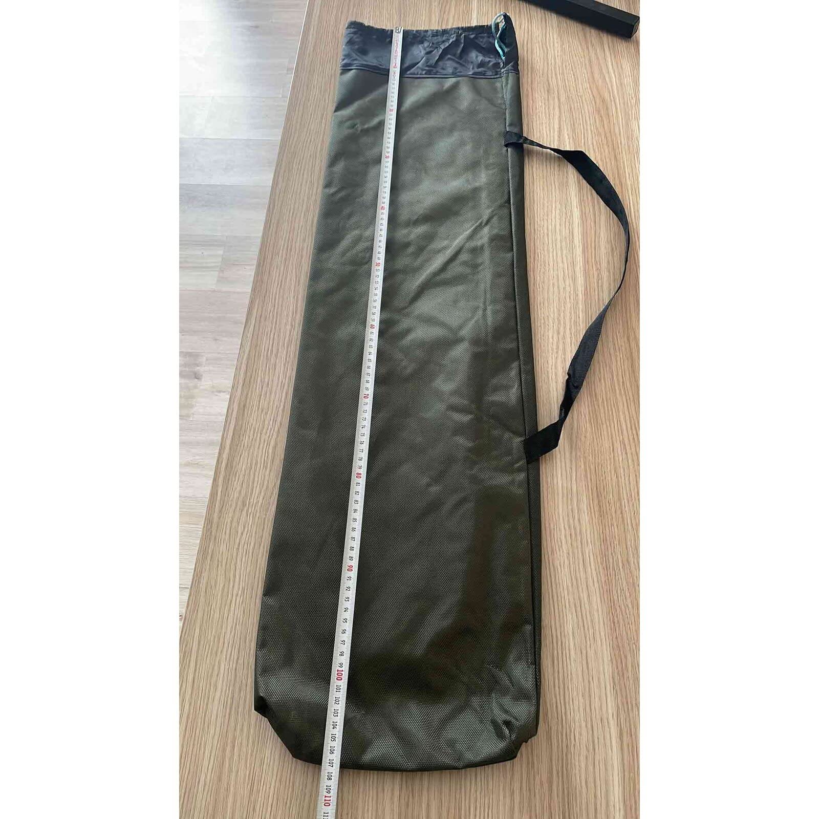 Łóżko polowe, 65 x 190 cm, aluminiowe, z torbą, polową leżanką, łóżko dla gości, łóżko kempingowe, składane łóżko aluminiowe, leżak do namiotu