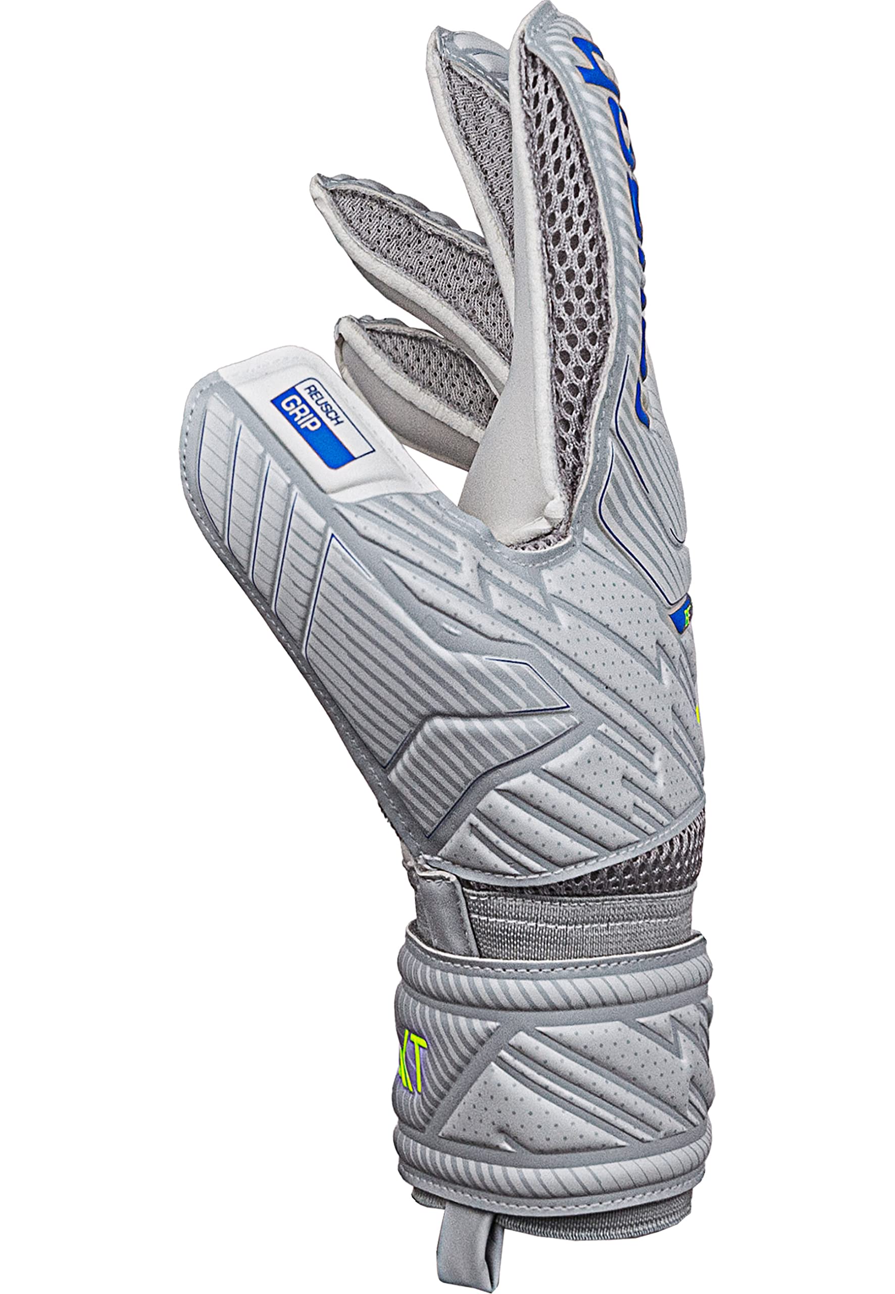 Reusch Guantes de Portero Unisex para Hombre con Costura Exterior y Revestimiento de Agarre, adecuados para Todas Las Superficies de Campo de Juego, Guantes de fútbol para Adultos