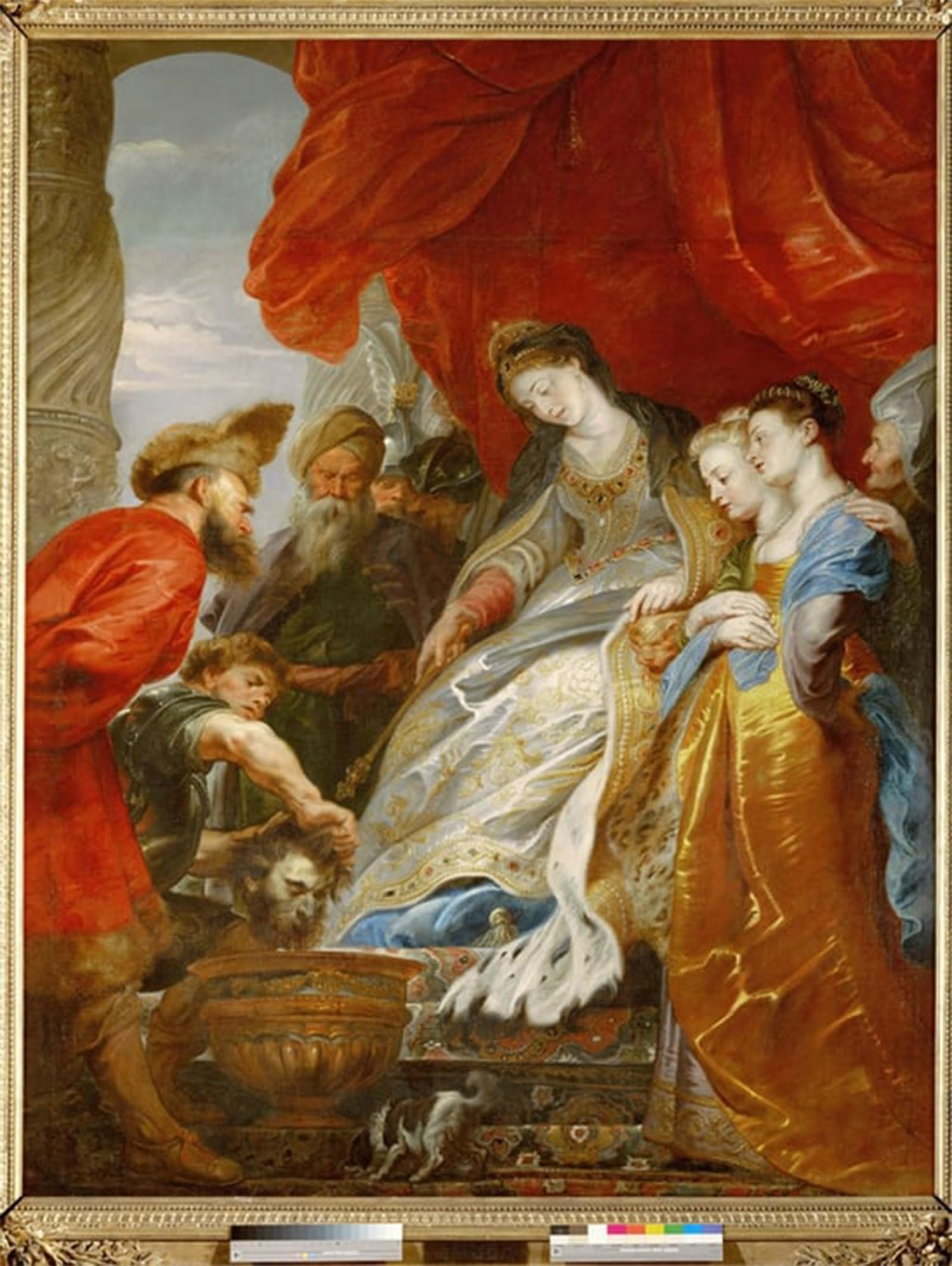 POSTERIIk Famous Print Pop Art Wall Art Graffiti Tomyris and Cyrus by Peter Paul Rubens Art Prints for Home Decor 60x90cm