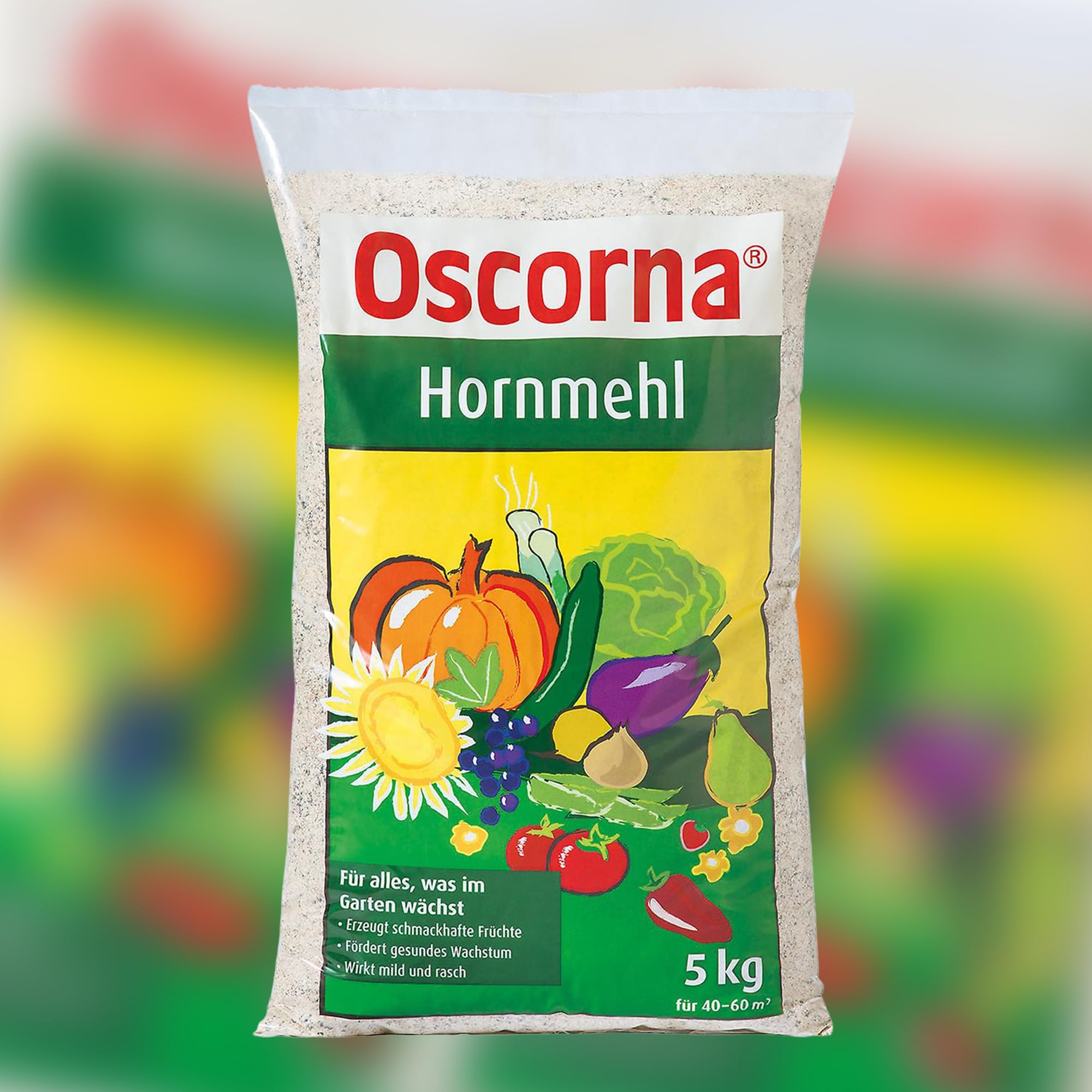 ELITE BBQ kompatibel mit Oscrona Hornmehl 2 Sack je 5 kg Organischer Dünger Stickstoff Dünger Natürlicher Bodenverbesserer Gemuse