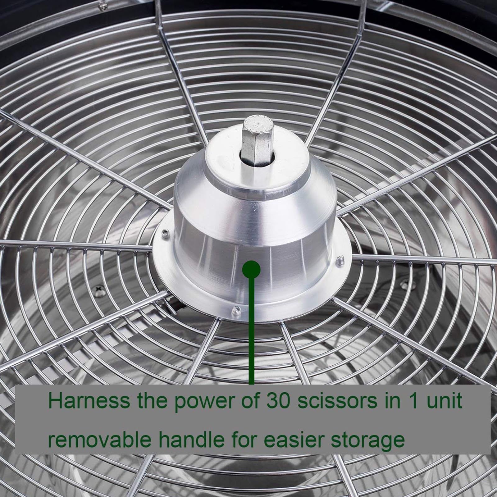 Decespugliatore manuale per foglie, con cupola trasparente e lame in acciaio inox per idroponica efficiente e boccioli di fiori