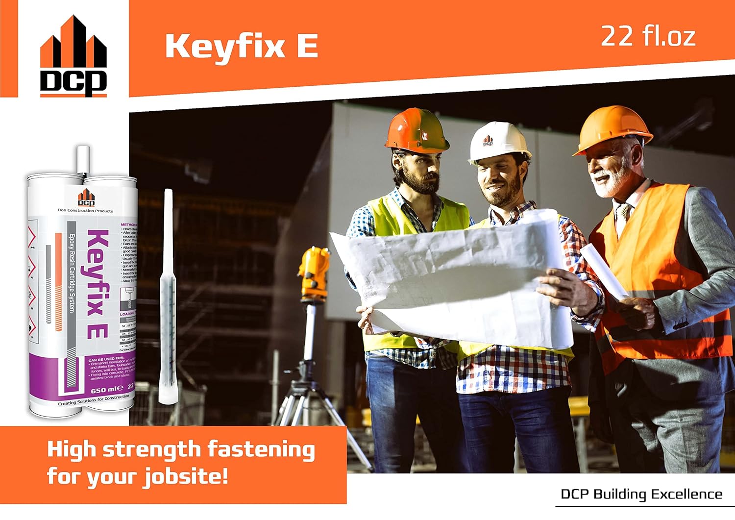 Buy DCP Keyfix E Concrete Epoxy Anchor System TwoPart Concrete