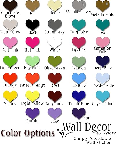 Miniatura 5 de WDPM3567 - Adhesivo de vinilo con nombre de pared, 12 x 24 pulgadas, calcomanía de pared personalizable, elige color y fuente, decoración de pared y