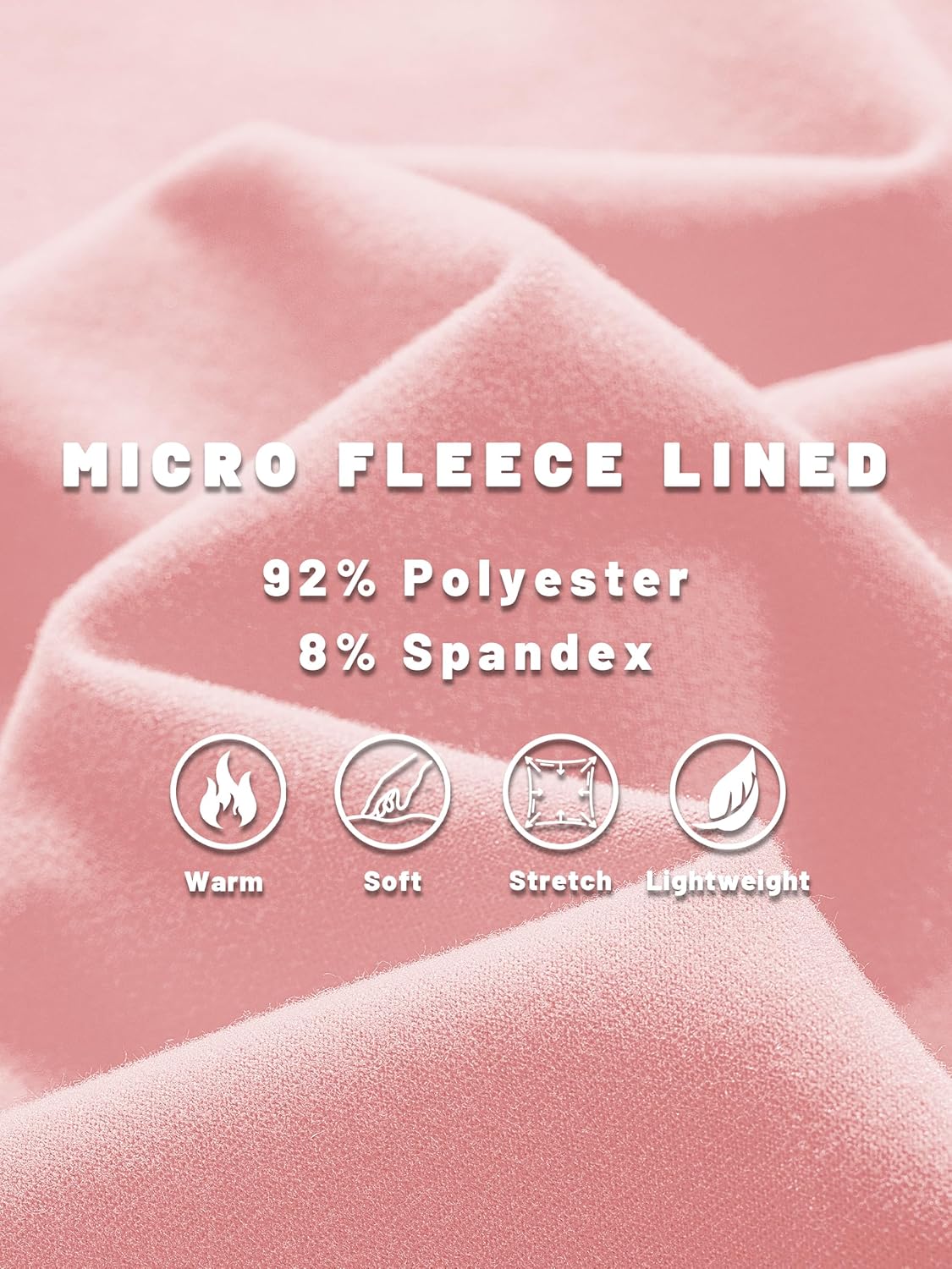 MAGCOMSEN Quarter Zip Pullover Women Fleece Shirt Thermal Long Sleeve Athletic Running Tops Thumb Hole - Image 4