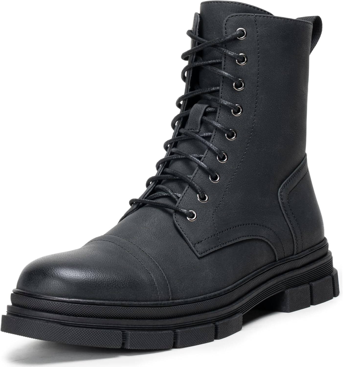 Jousen Men's Boots Fashion Motorcycle Combat Boots