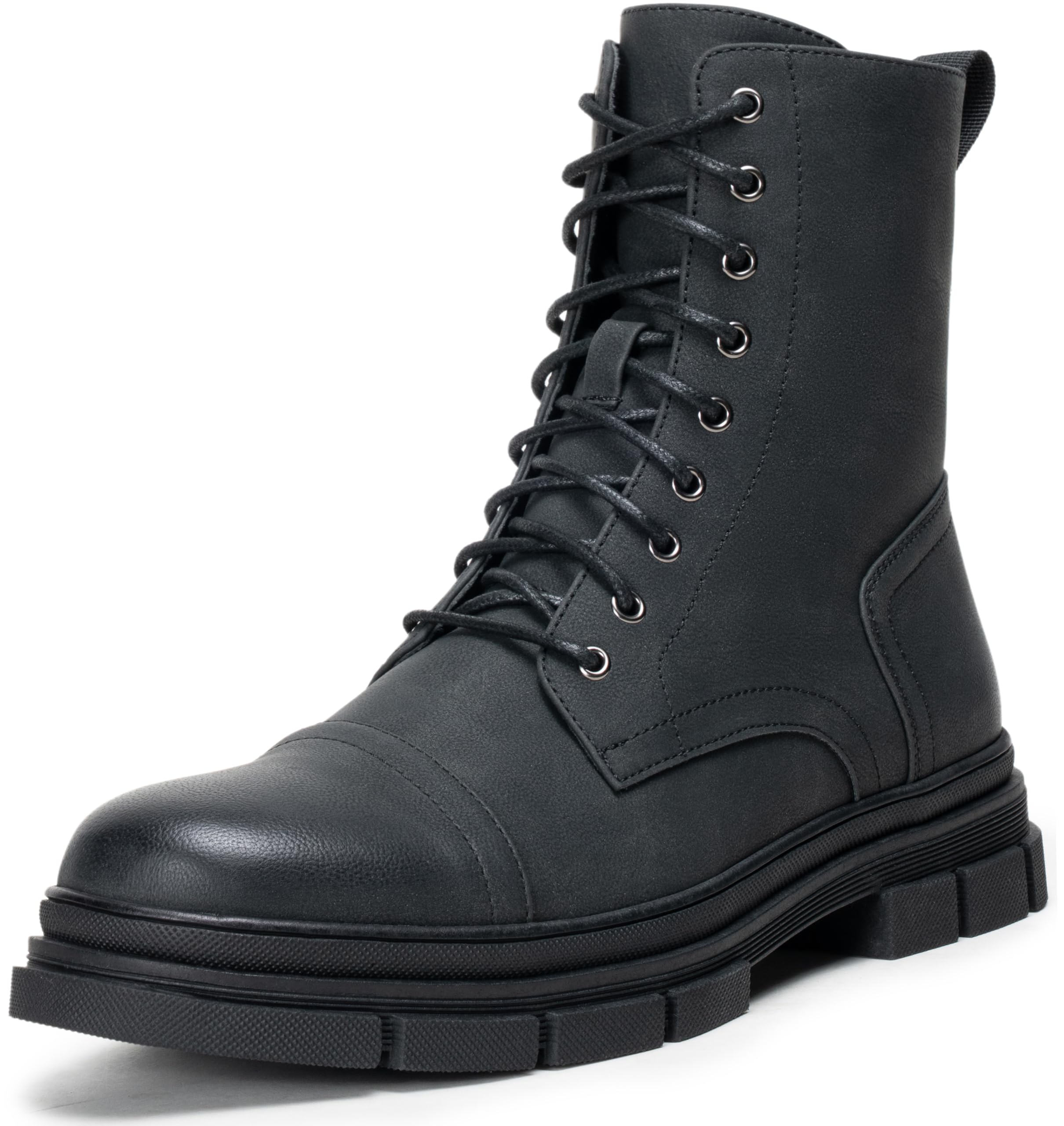 Jousen Men's Boots Fashion Motorcycle Combat Boots