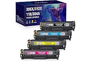 HaloFox CP2025 Toner Cartridge Replacement for HP 304A