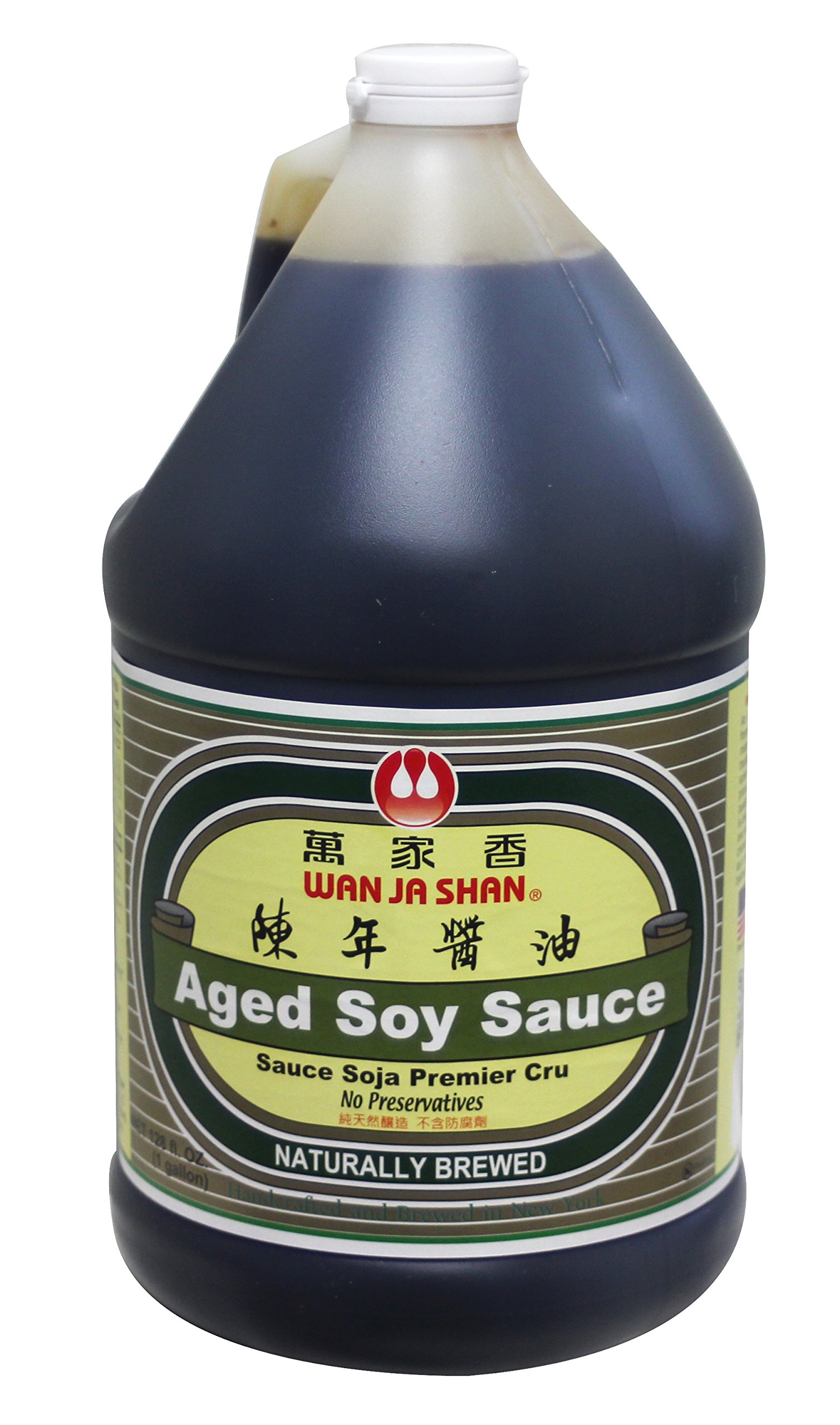 萬家香陳年醬油 Wan Ja Shan Non GMO Aged soy sauce 1 Gallon