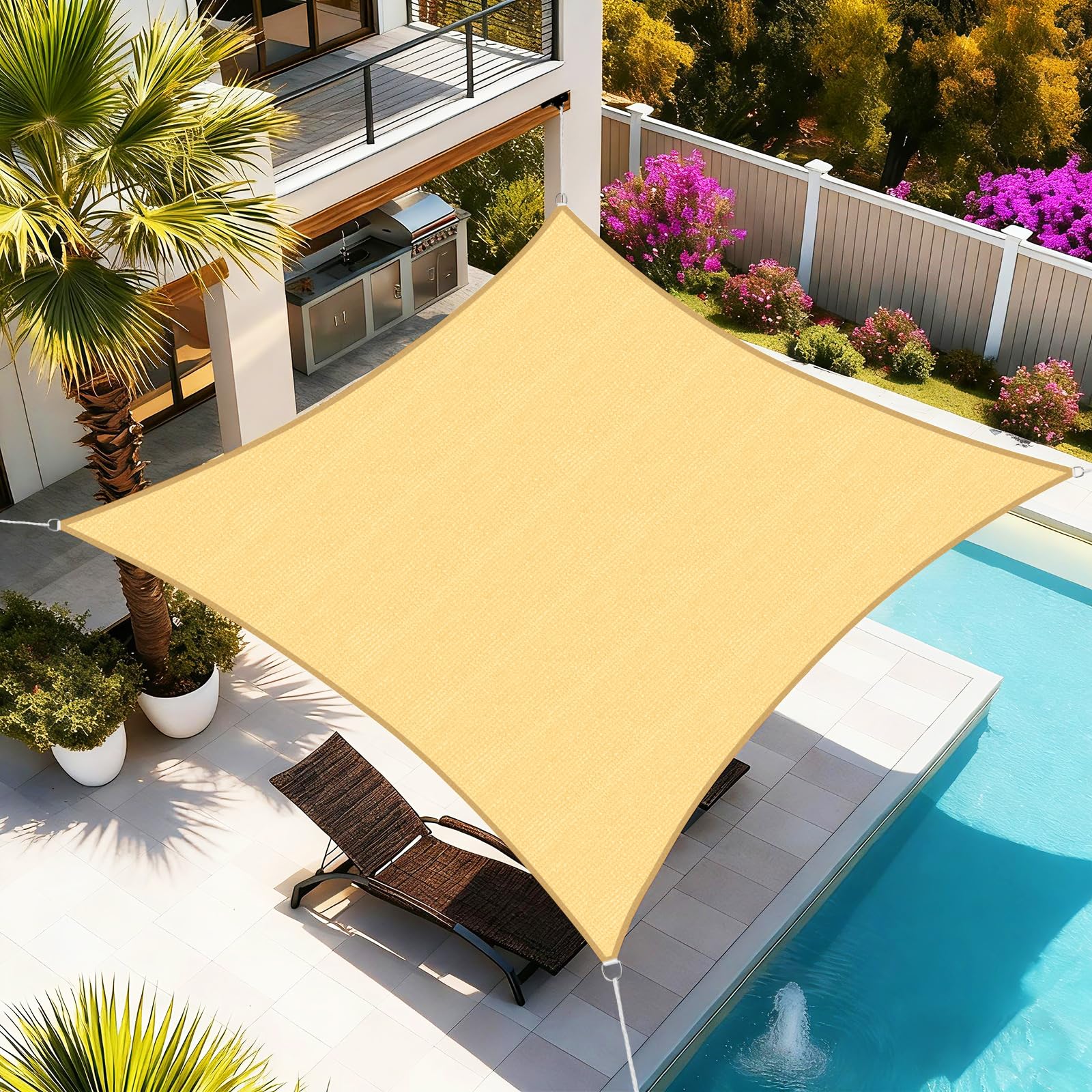 Artpuch 16x20 Sand Shade Sail 185GSM