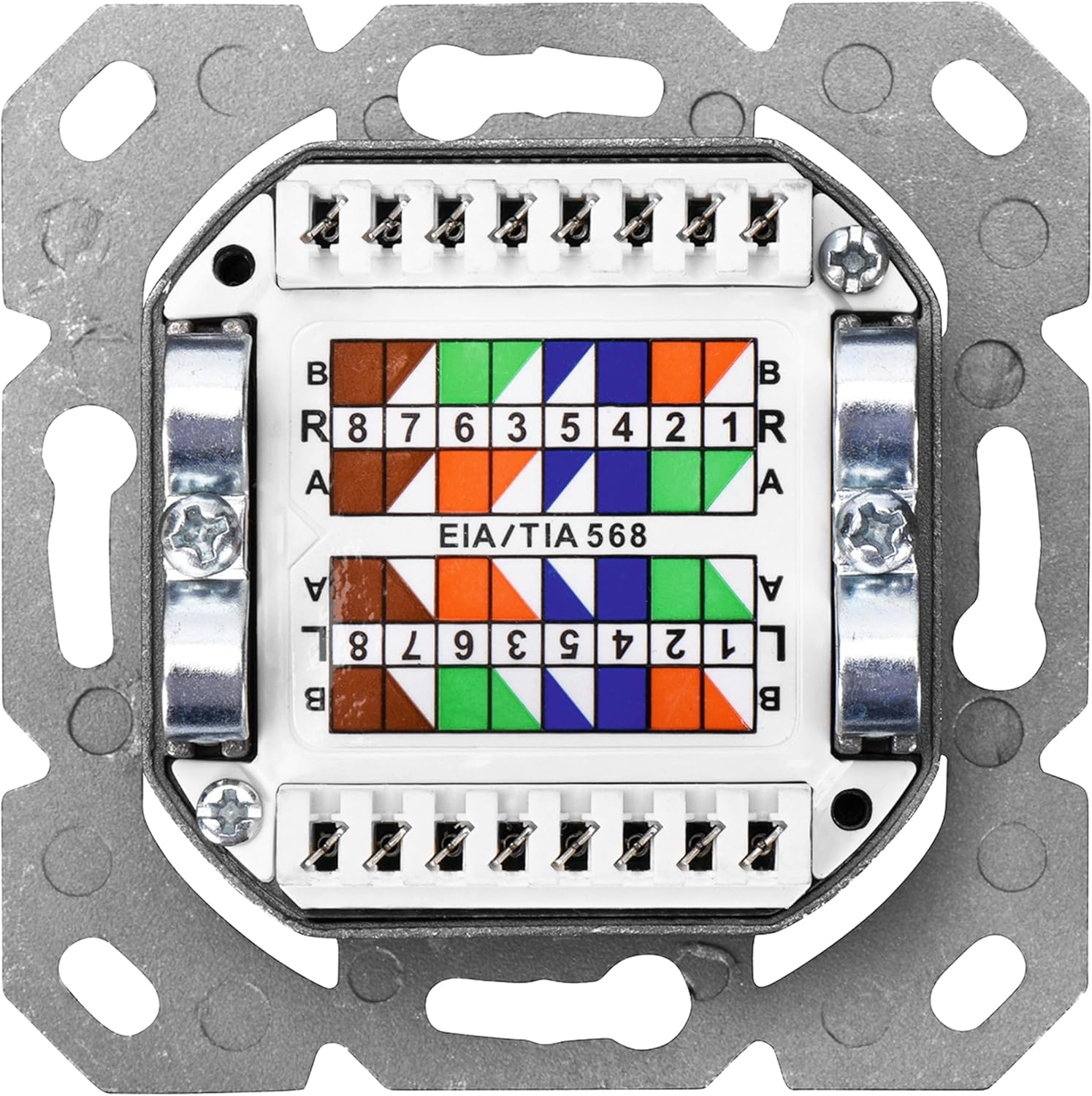 Assmann Digitus DN-9006-N Wall Outlet Cat.6/Class E/Shielded/Surface Mount