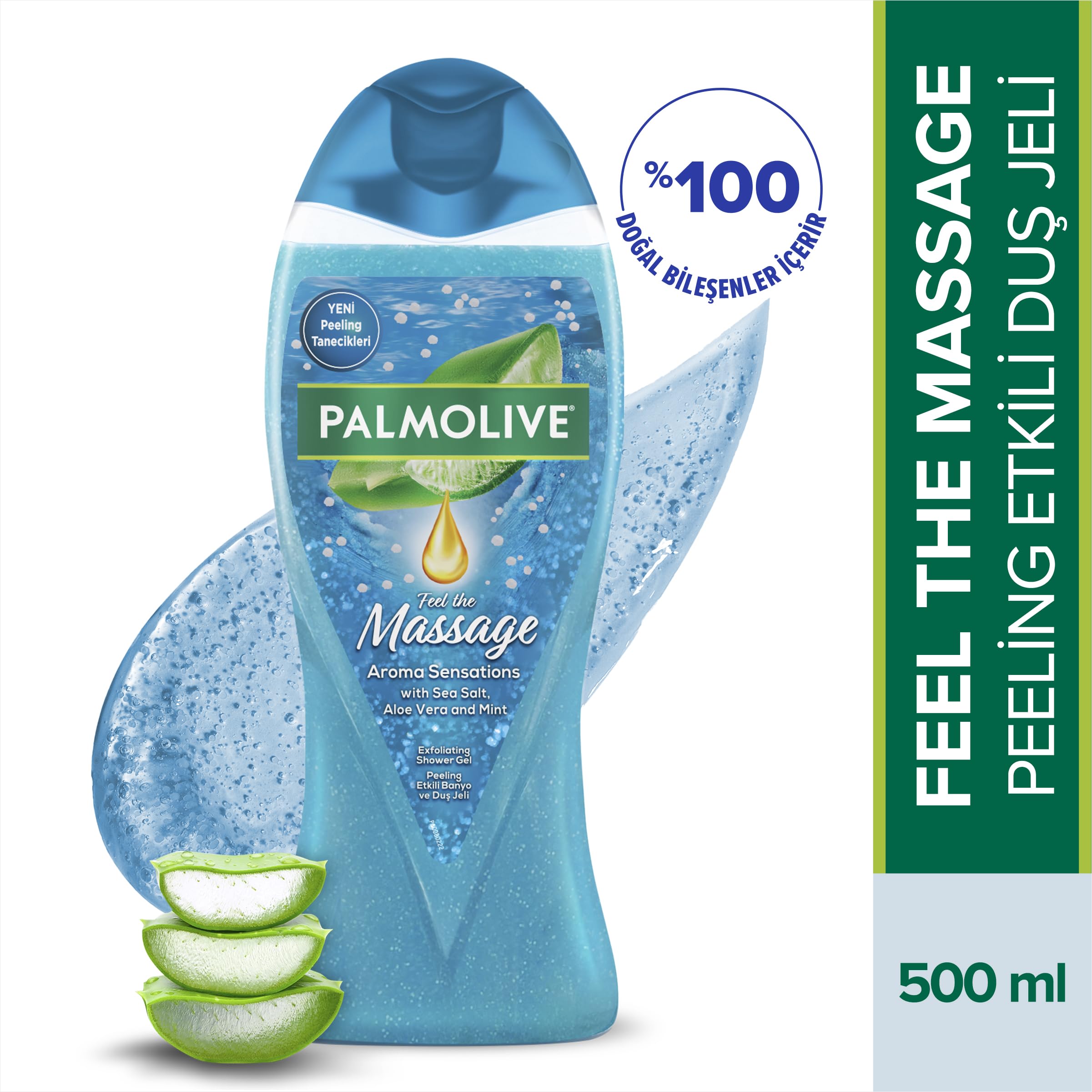 Palmolive Aroma Sensations Feel The Massage Peeling Etkilli Banyo ve Duş Jeli (500 ml)