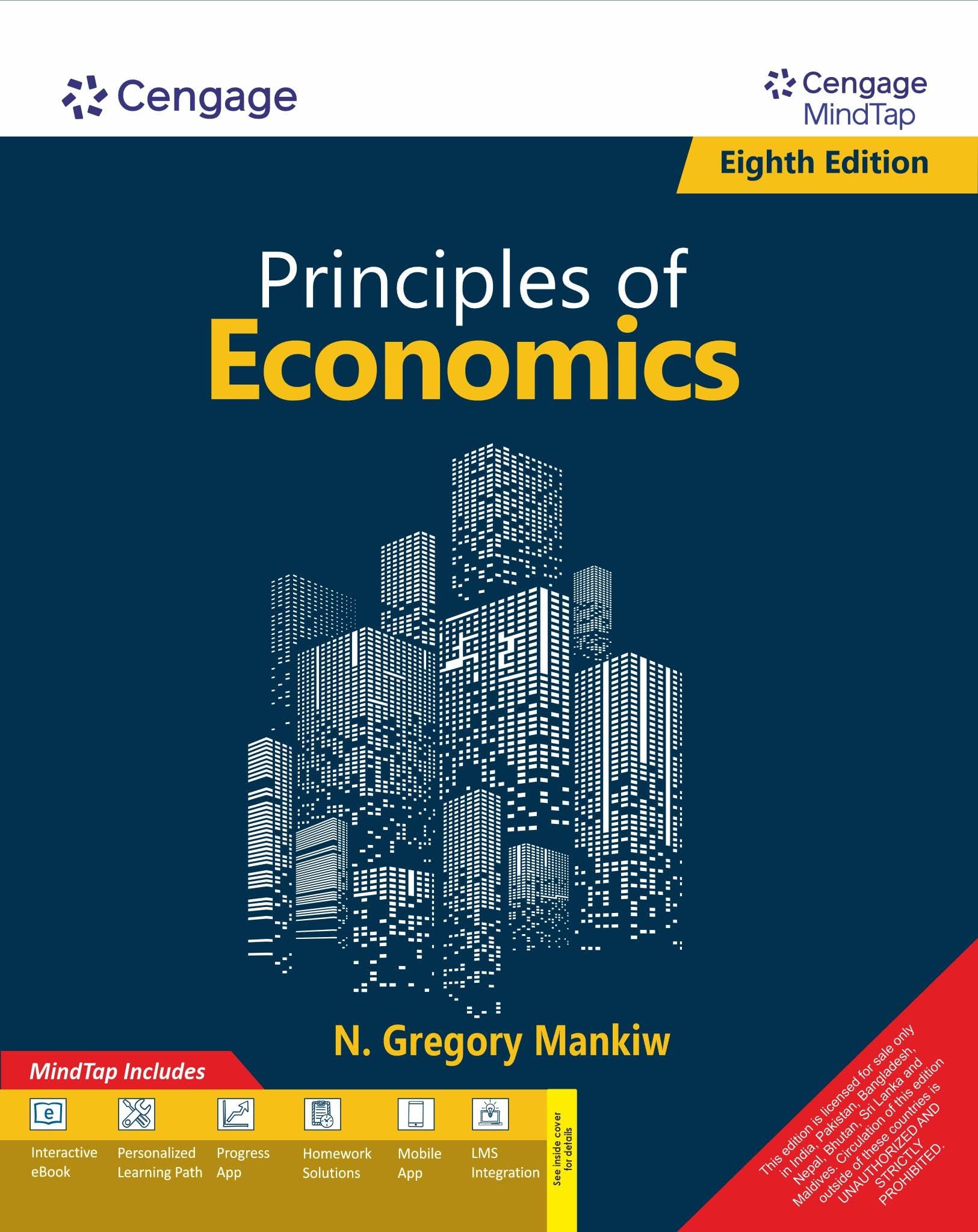 Principles of Economics with MindTap, 8th Edition