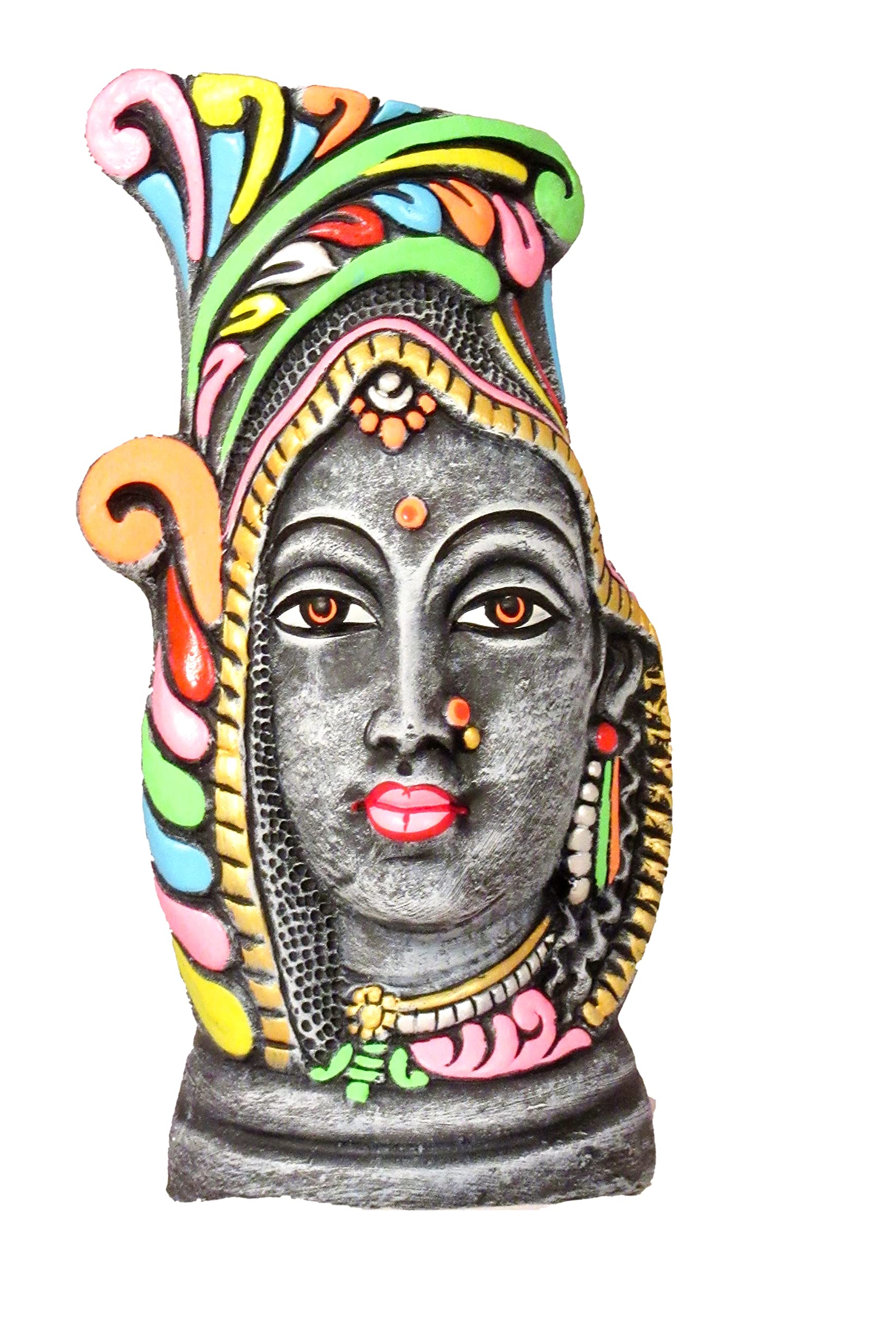 Terracotta Flower Pot/vase Terracotta, Earthenware Vase (Grey)-image-32