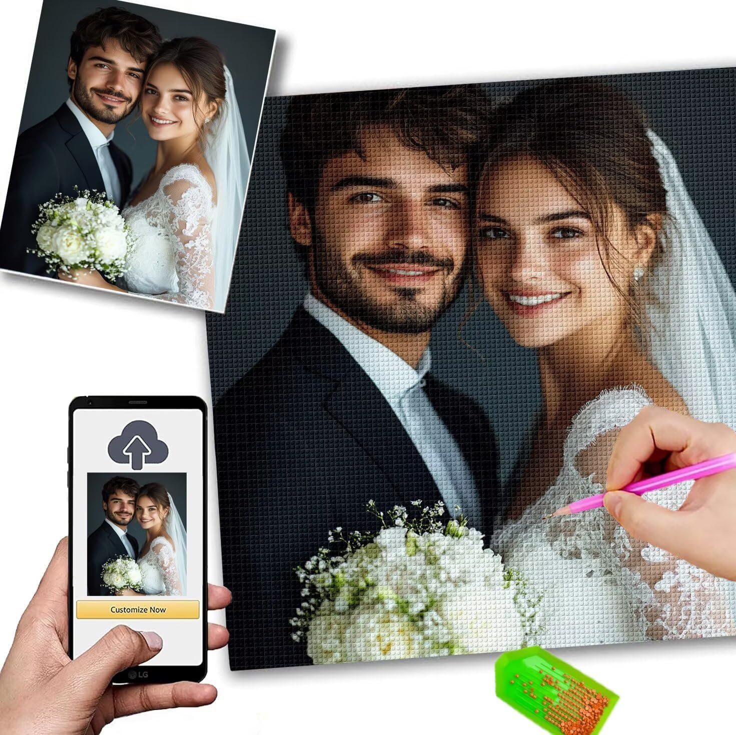 Diamond Painting Personalizzato 50x70cm 5D Diamond Painting Kit Completo,Quadro Personalizzato Con Foto,Quadri Con Perline Diamantini Crystal Art,Kit Pittura Diamante Adulti,Idee Regalo Donna w 274 – idea regalo inter Diamond Painting Personalizzato 50x70cm 5D Diamond Painting Kit Completo,Quadro Personalizzato Con Foto,Quadri Con Perline Diamantini Crystal Art,Kit Pittura Diamante Adulti,Idee Regalo Donna w 274 – idea regalo inter