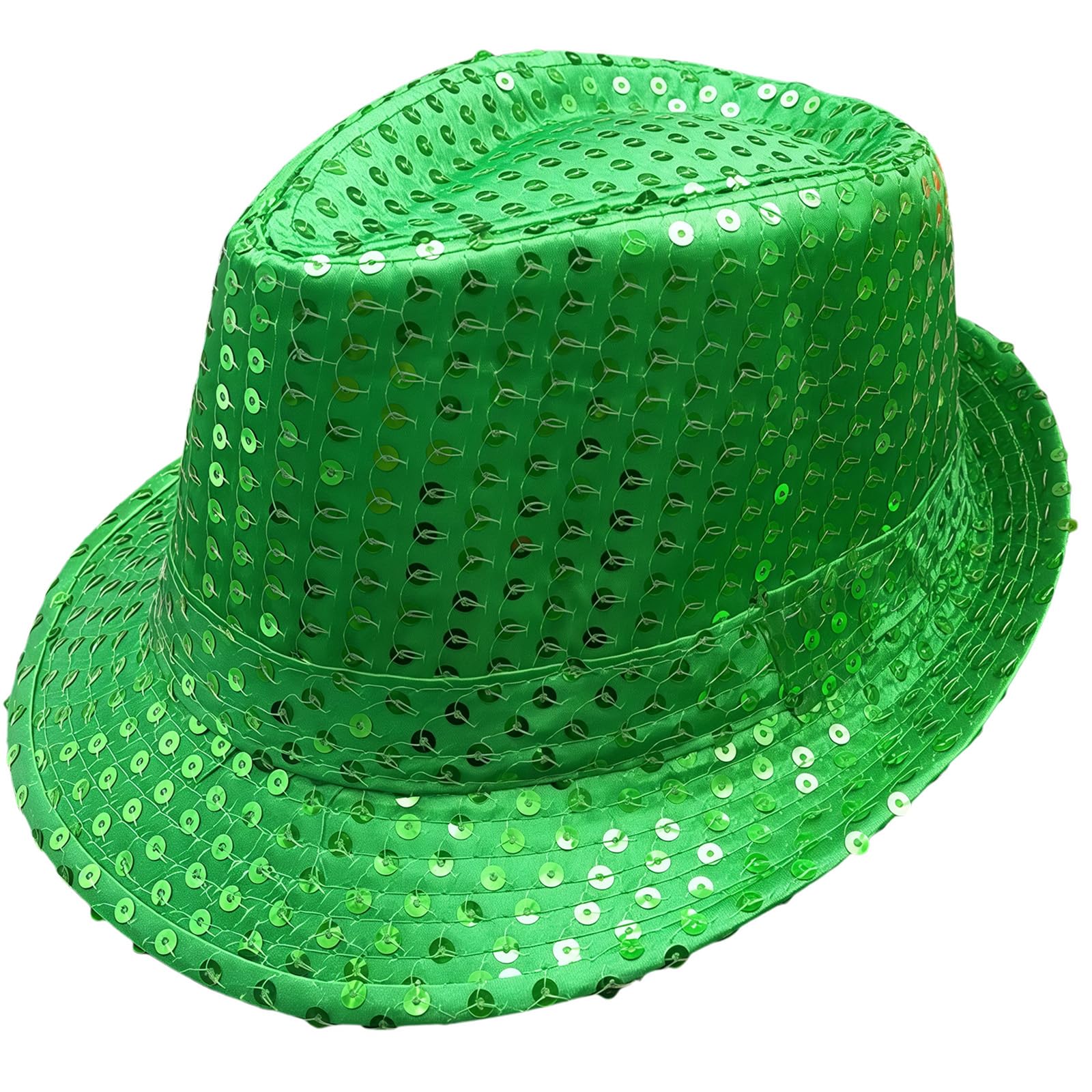 AWAVM Costume Hat for Boy Girls Western Jazz Dance Hat (Green) โ image 1
