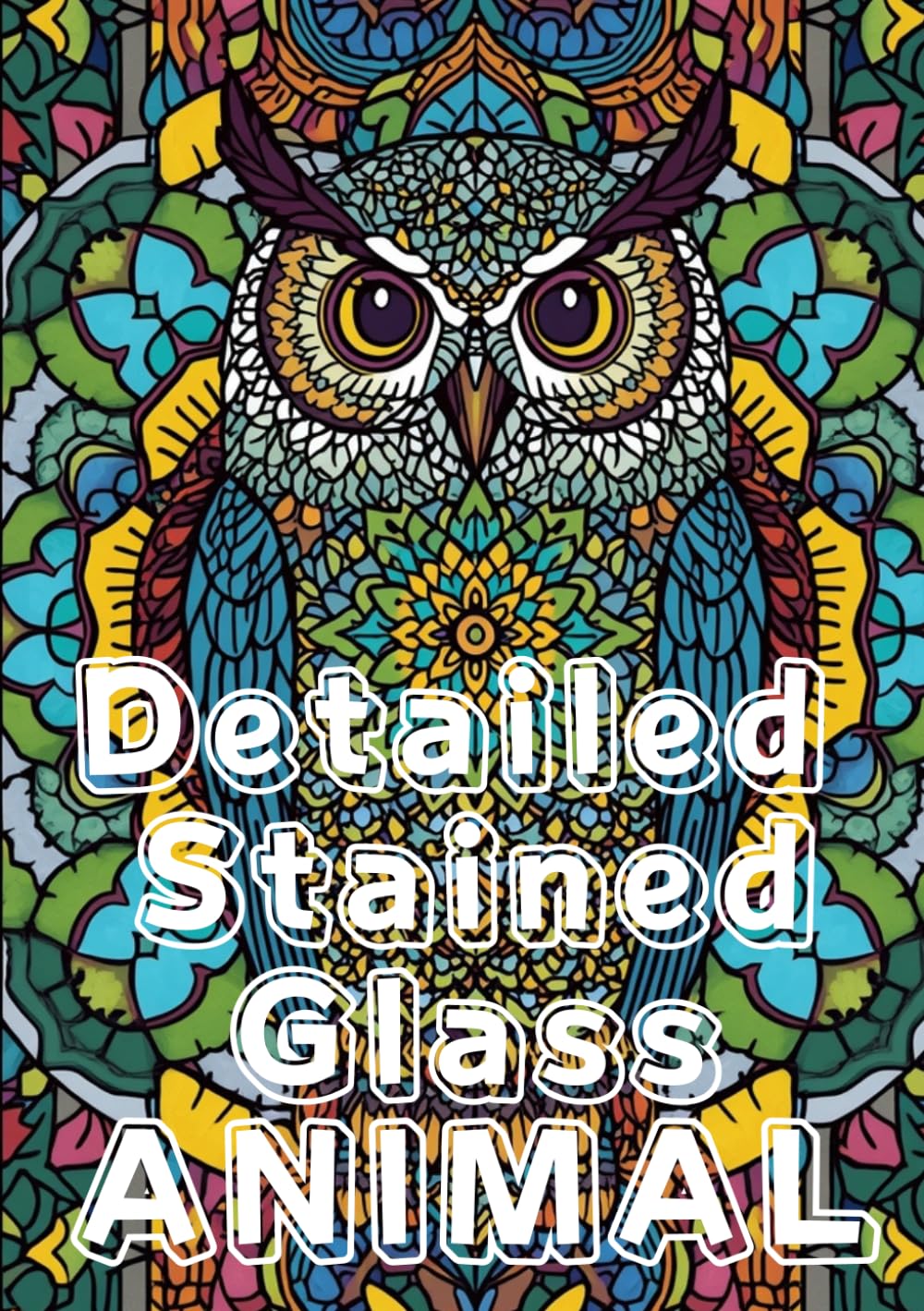 Detailed Stained Glass Animals