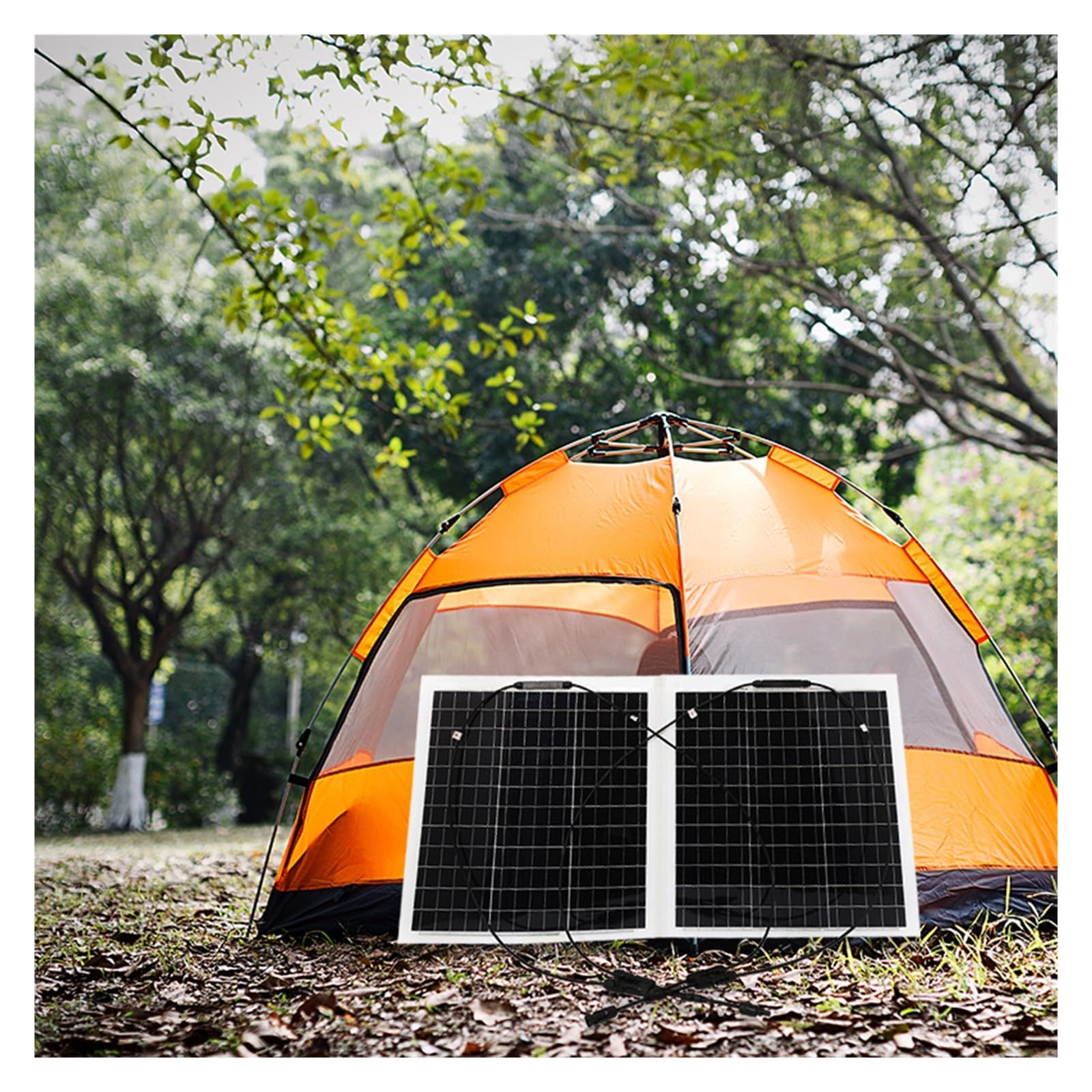 Panel Solar 300W Célula monocristalina Flexible RV 12V Kit de Panel Solar con Controlador Completo for automóvil/Barco/batería/Camping Seguro Eficiente(1pc-300W 30A Kit)