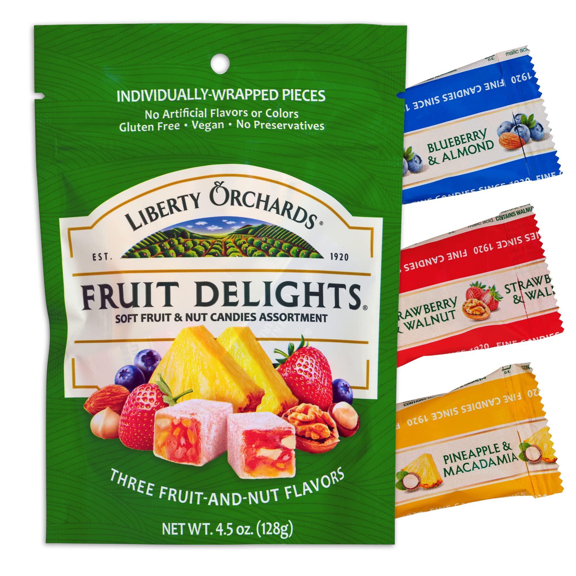 New Fruit Delights Package! - Vegan Turkish Delight Candy 4.5oz