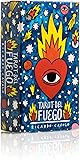 Fournier- Tarot del Fuego por Ricardo Cavolo Baraja de Cartas, Color Azul,...