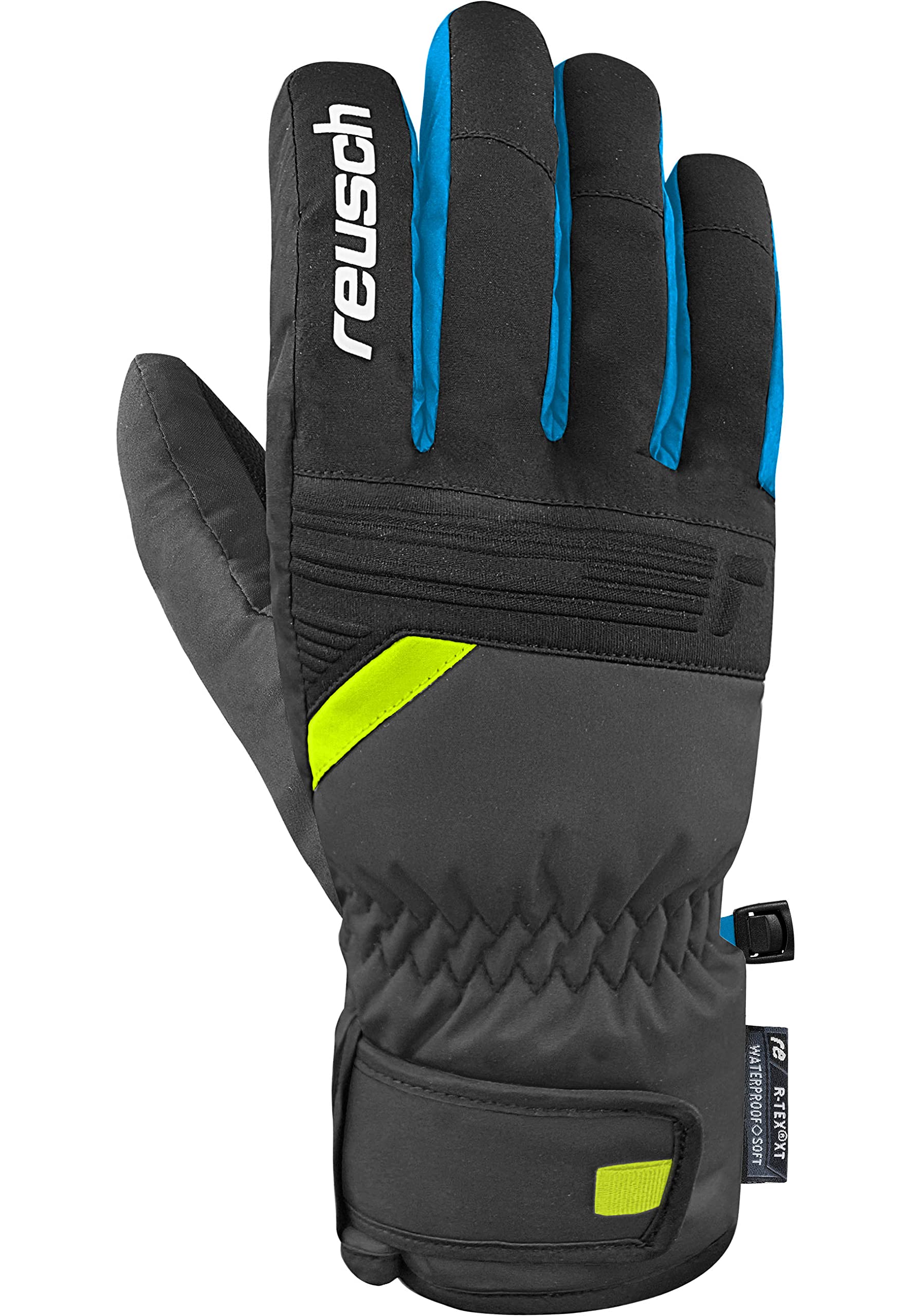 Reusch Gants d'hiver Hommes et Femmes | Chauds, imperméables et Coupe-Vent | Gants de ski respirants, pour le quotidien, les loisirs et les sports d'hiver, tailles 6,5-11, Baldo R-TEX XT