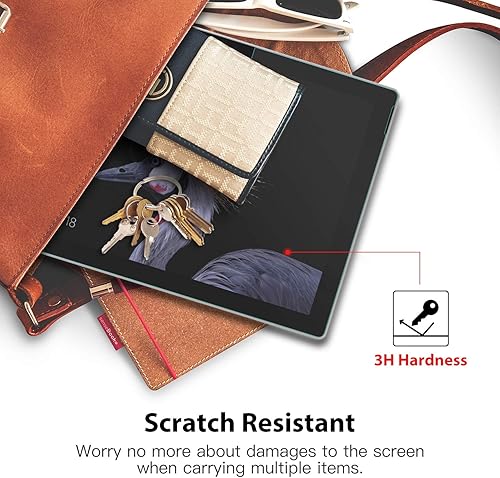 Vista 4 de MoKo Protector de pantalla mate para tableta Microsoft Surface Pro 7 Plus/Pro 7/Pro 6/Pro 5/Pro 4/Pro LTE, película PET antirreflejo, escritura