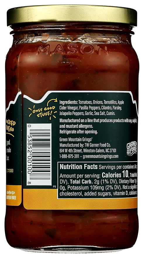 Salsa Green Mountain Gringo Mild, 16 oz miniatura 4