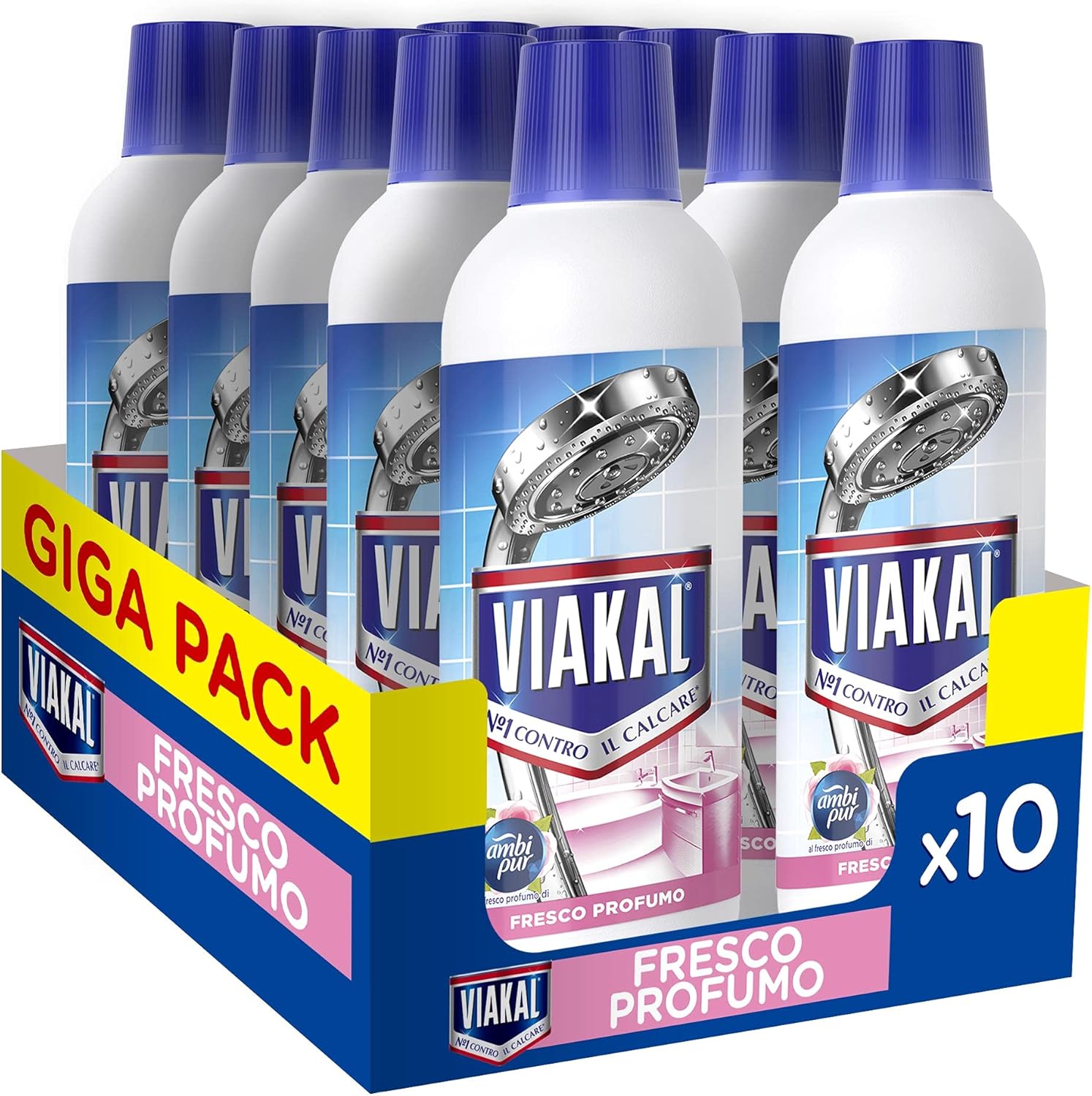 Viakal Fresh Liquid Anti-Limescale Perfume - 1060 g
