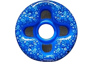 Swimline Tropical 4 Person Pool Lounger, Blue