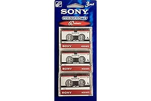 Sony 3MC-60B Microcassette: Your Ultimate Source for High-Quality Mini Cassette Tapes
