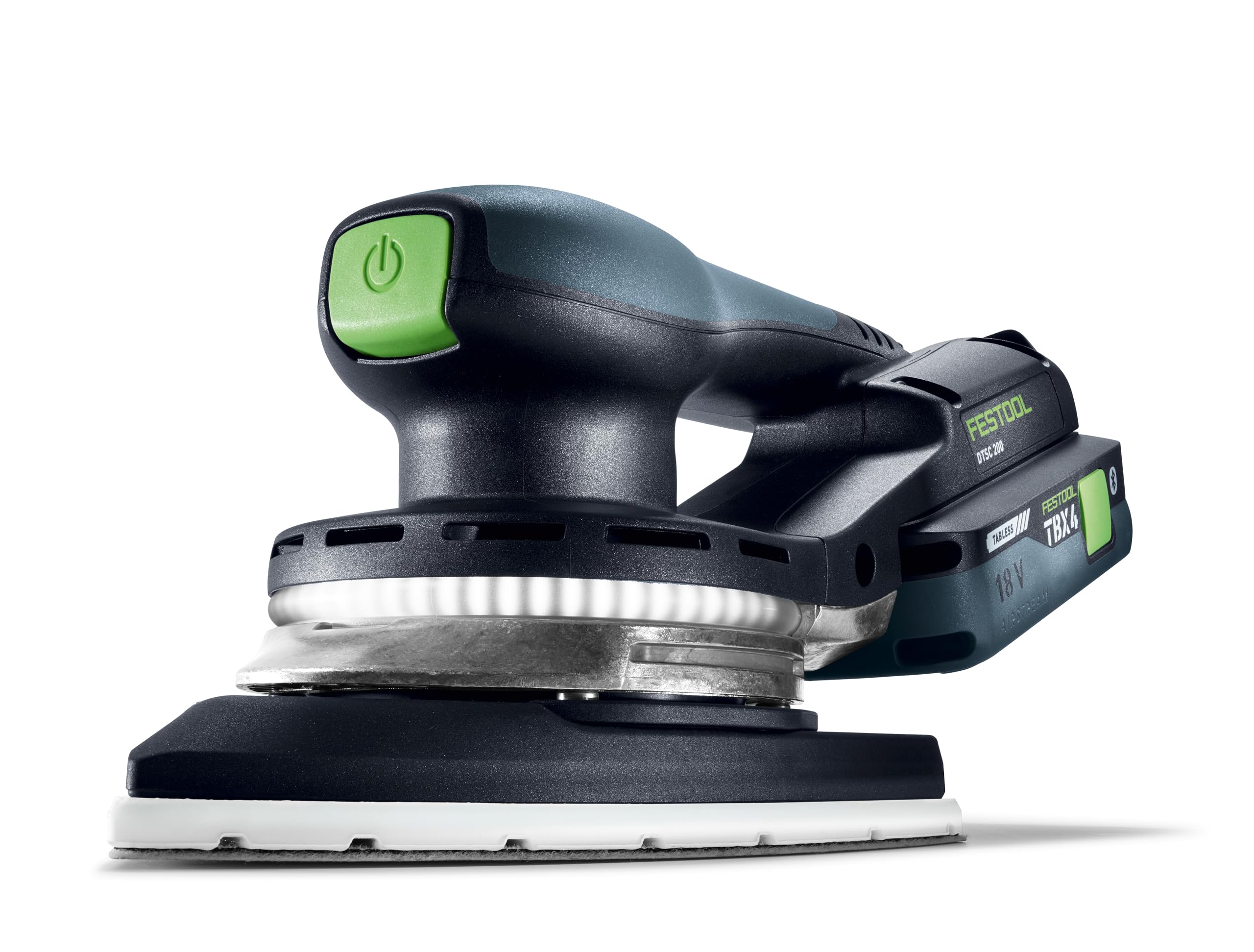 Festool Akku-Deltaschleifer DTSC 200 - Schleifmaschine mit LED-Licht | Bürstenloser EC 2.0-Motor mit Vibrationsschutz, StickFix Schnellverschluss, Hartmetall-Tellerbremse und App-Steuerung