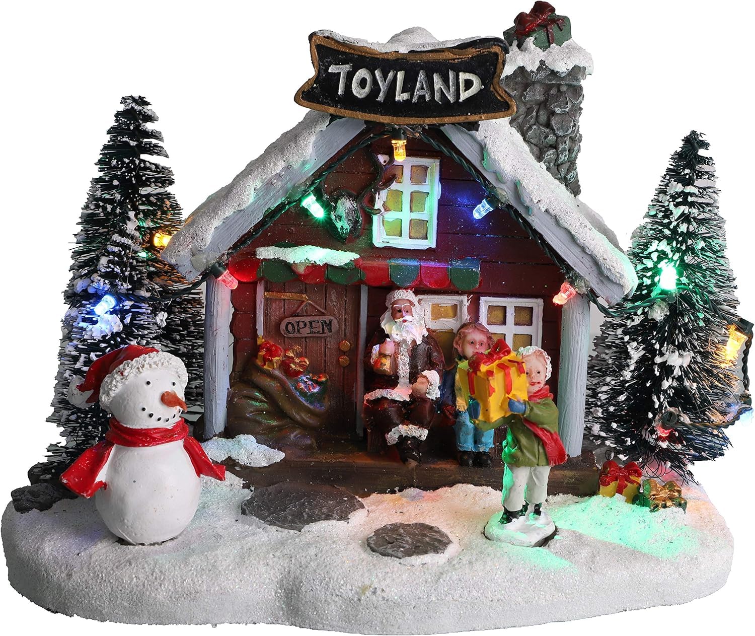 Christmas Concepts Toyland Toy Shop Christmas Concepts® Led Light Up Christmas Village Scene - 200Mm (8") (Toyland Toy Shop)