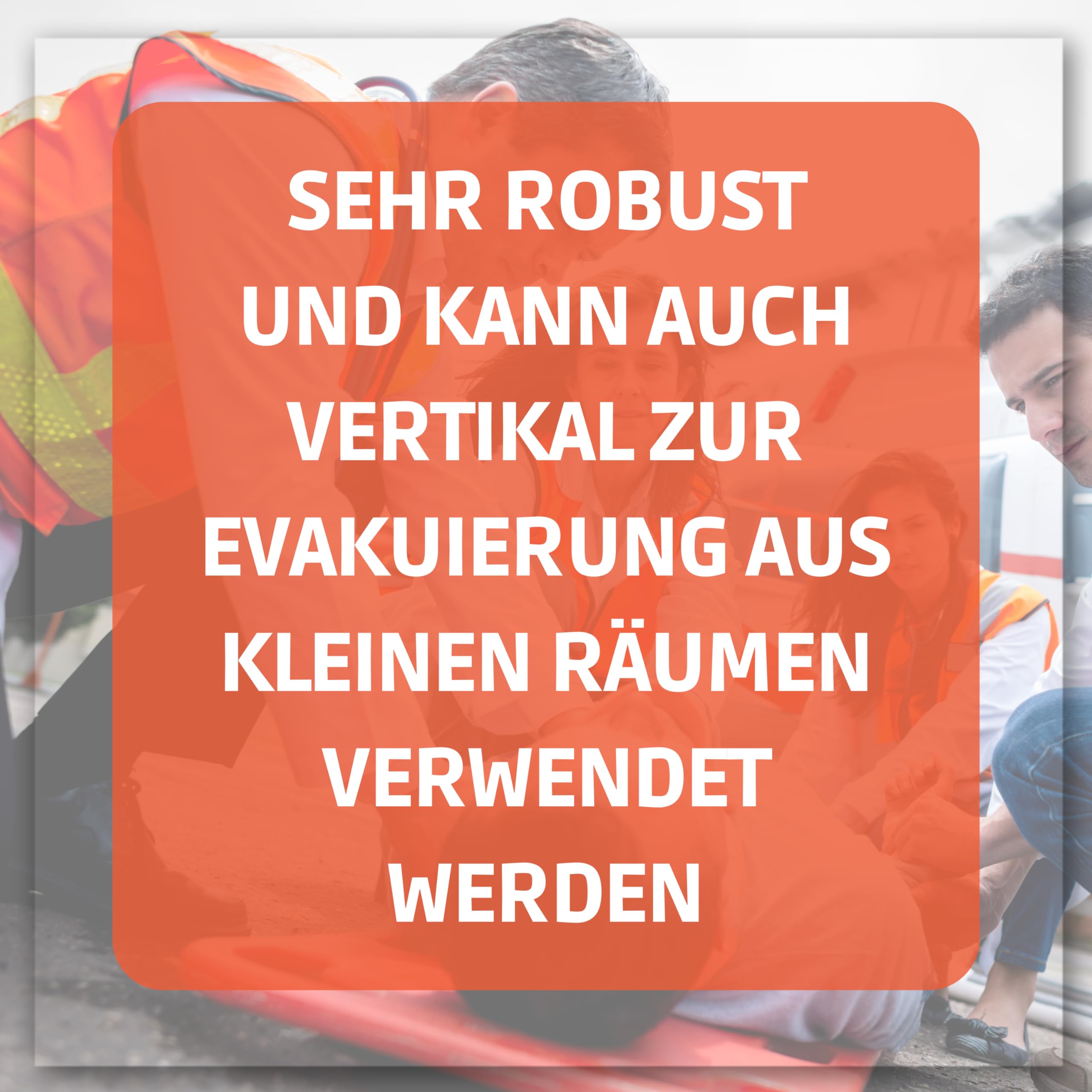 Rettungstrage - Tragbare Rettungskorbtrage - Tragbare Trage - Erste Hilfe Evakuierung - Teilbar