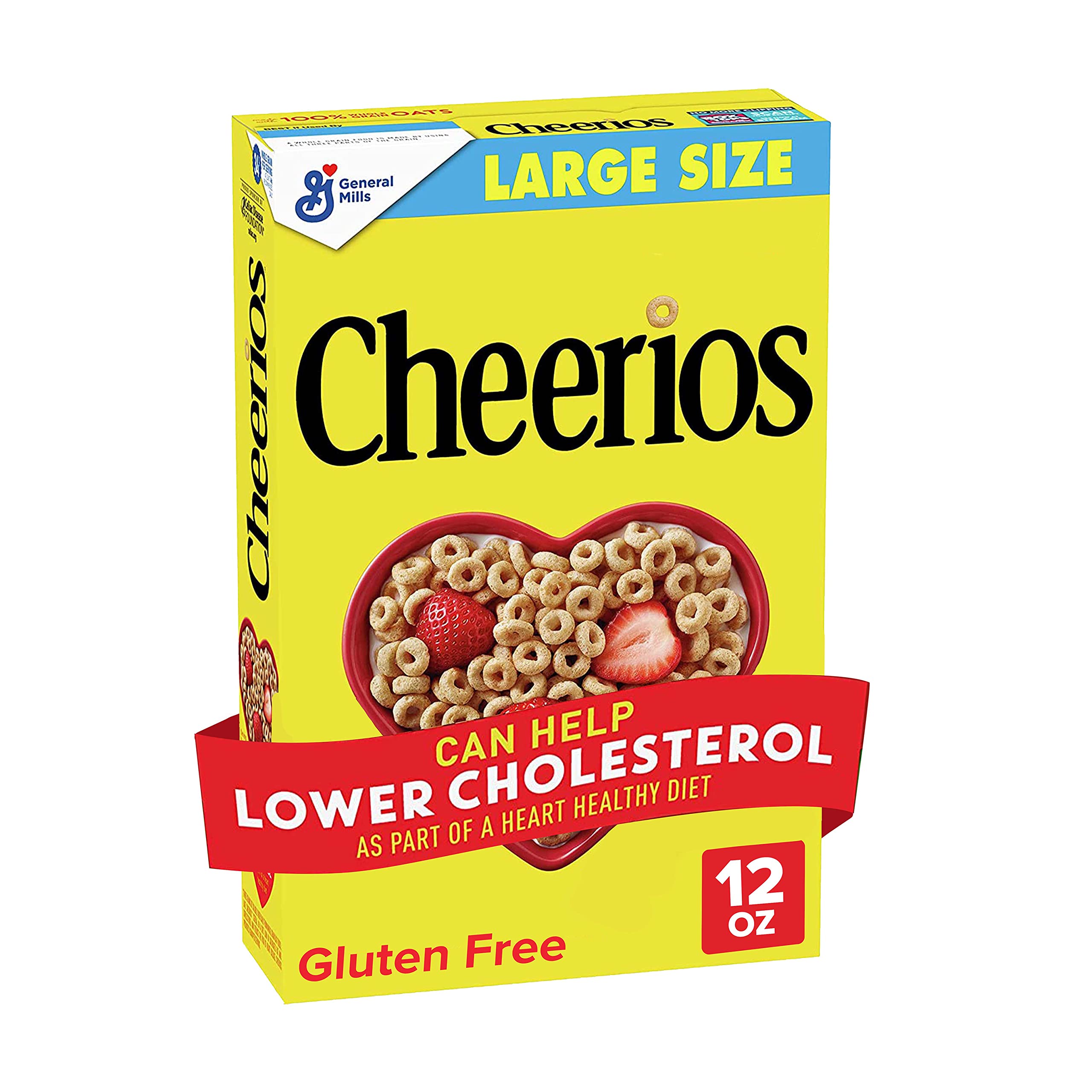 Buy Original Cheerios Heart Healthy Cereal, Gluten Free Cereal with