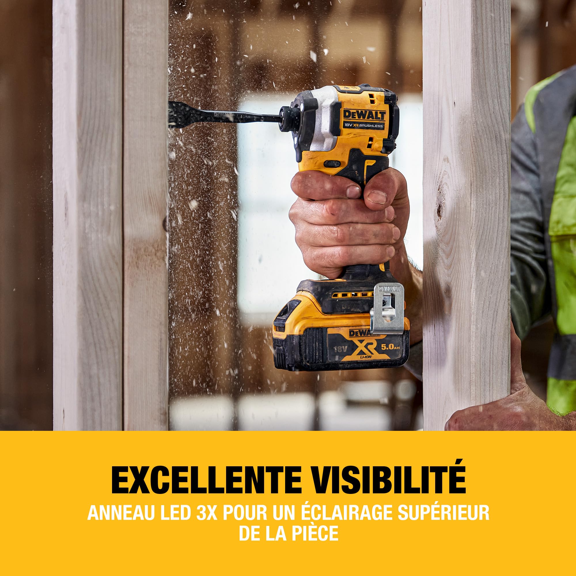 DEWALT Visseuse à Chocs Compacte XR 18V Brushless DCF850N-XJ