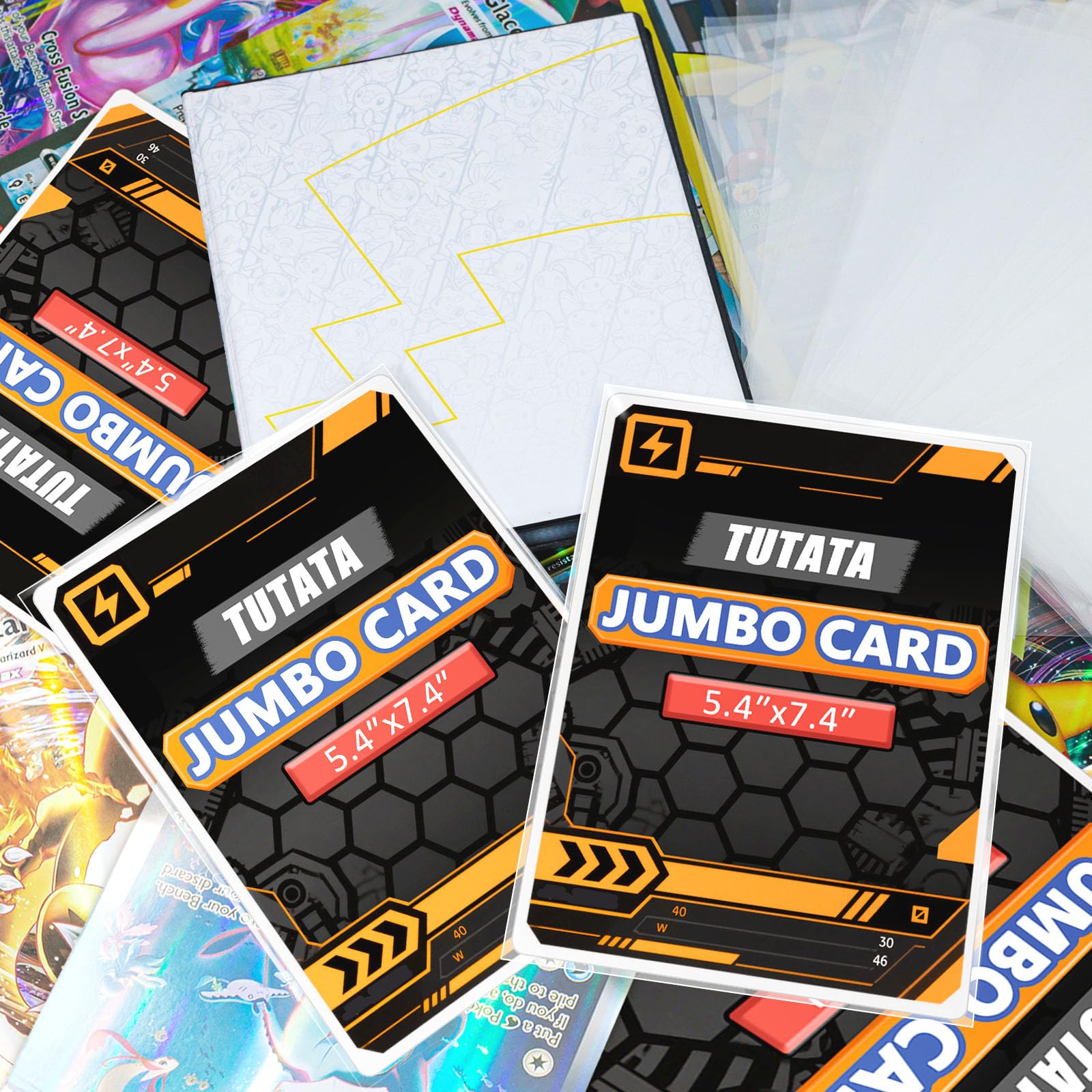 pokemon krabby card Exact Fit Card Sleeves – Vault X US main image 0