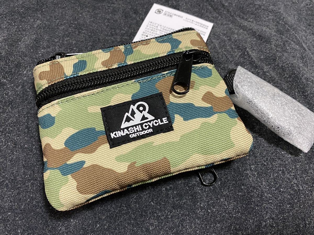 Amazon.co.jp: kinashi cycle 木梨サイクル カラビナ ポーチ 財布  