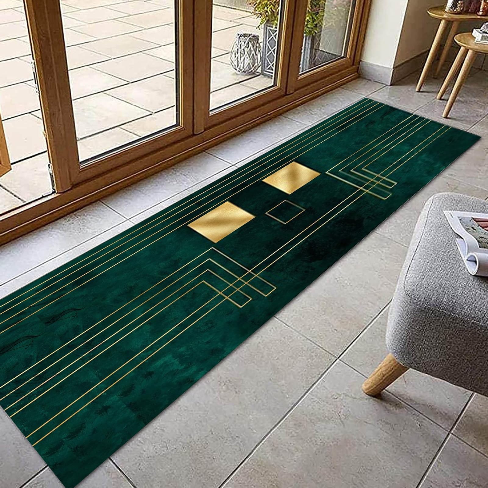 Tapis de couloir antidérapant et lavable pour un sol sécurisé