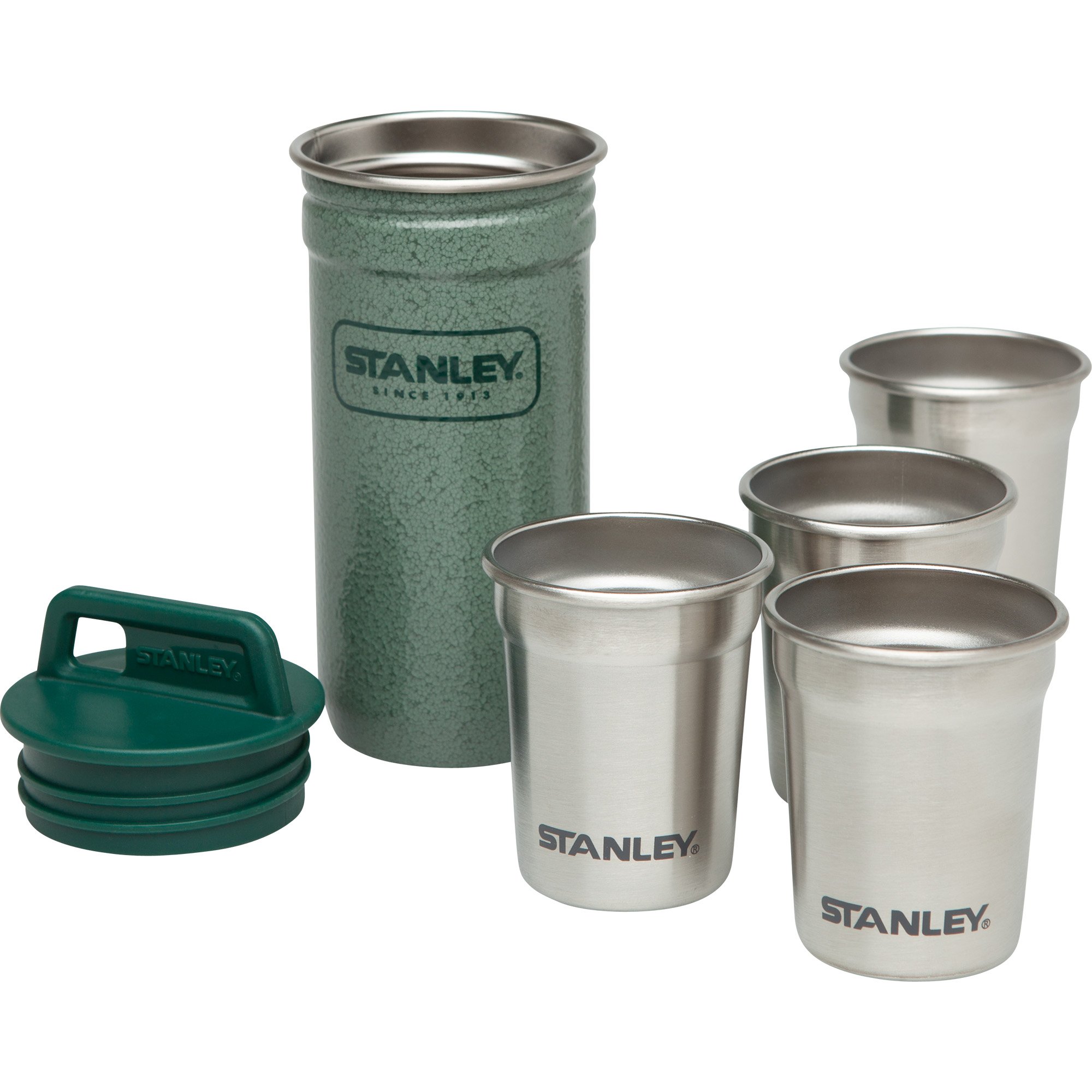 旧ロゴ Stanley Adventure Shot Glass Stanley Adventure Shot Set + Flask Shot Bardak Seti Ve Matara