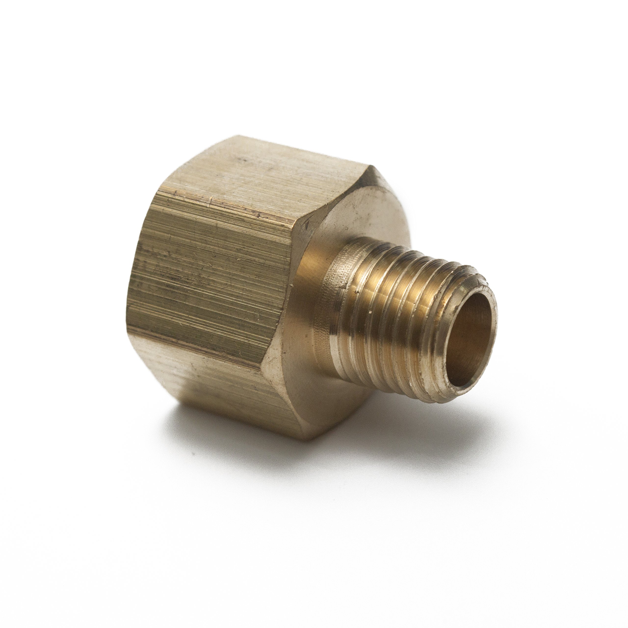 Buy Joywayus Brass Pipe Fitting Hex Nipple Equal 5Pcs 1/4"NPT Male 5Pcs 1/4"NPT Female Air Fuel Water Pack Of 10