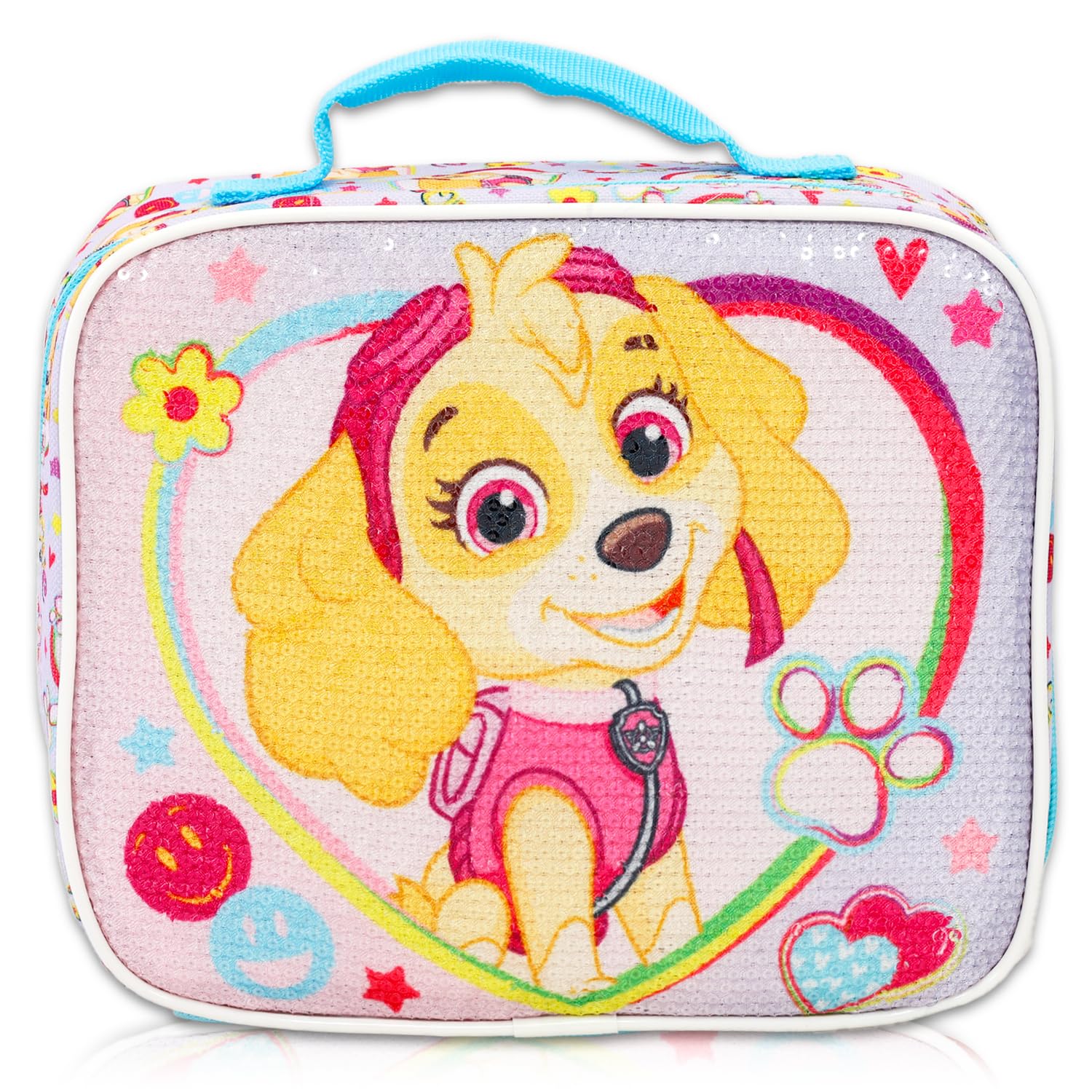 Paw Patrol Lunchbox für Mädchen – Paket mit Skye Lunchtasche plus wiederverwendbarer Wasserflasche, Aufklebern, mehr | Paw Patrol Lunchbox für Kinder, Mädchen