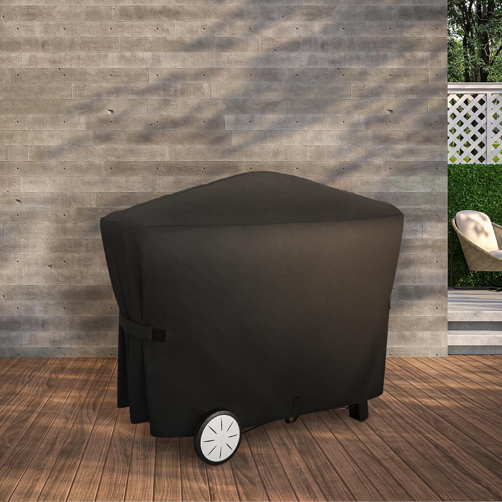 Onlyfire Copertura per Barbecue per Weber Q 2000, Q3000 BBQ Grill a Gas, 600D Oxford Telo Protettivo Impermeabile