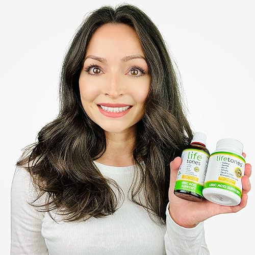 Miniatura 8 de Lifetones - Paquete de soporte de ácido úrico - Tintura y cápsulas - Comodidad articular, muscular y nerviosa - Aumenta la flexibilidad